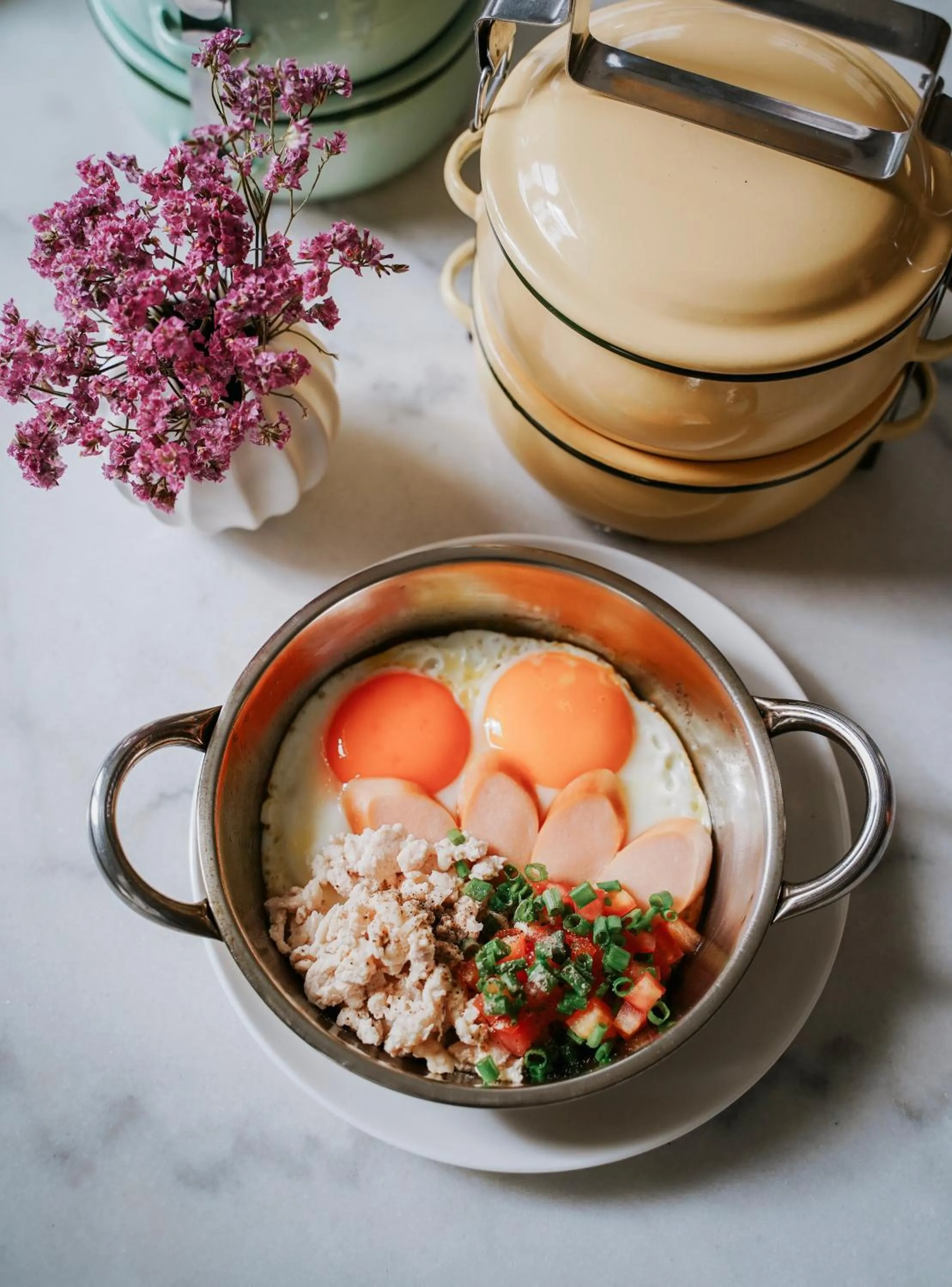 Food in Azure Hostel Bangkok