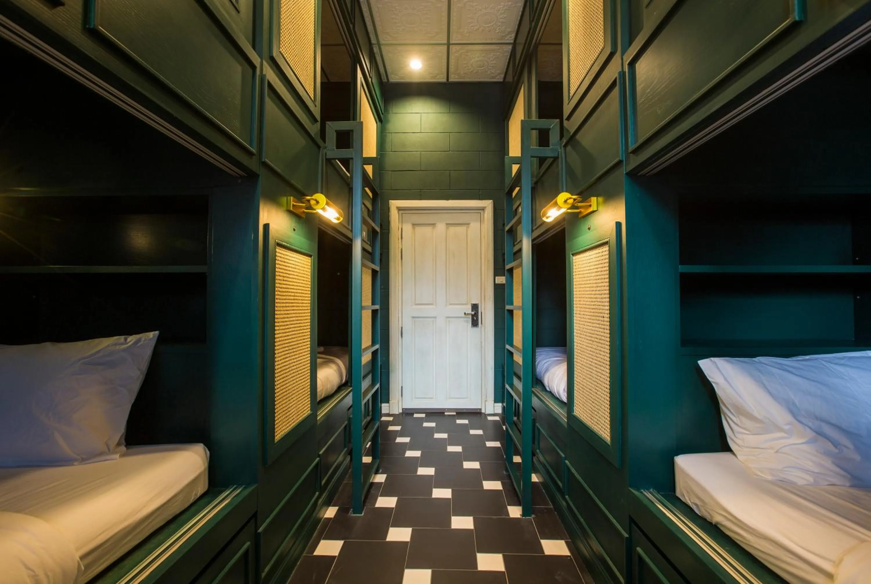 bunk bed in Azure Hostel Bangkok