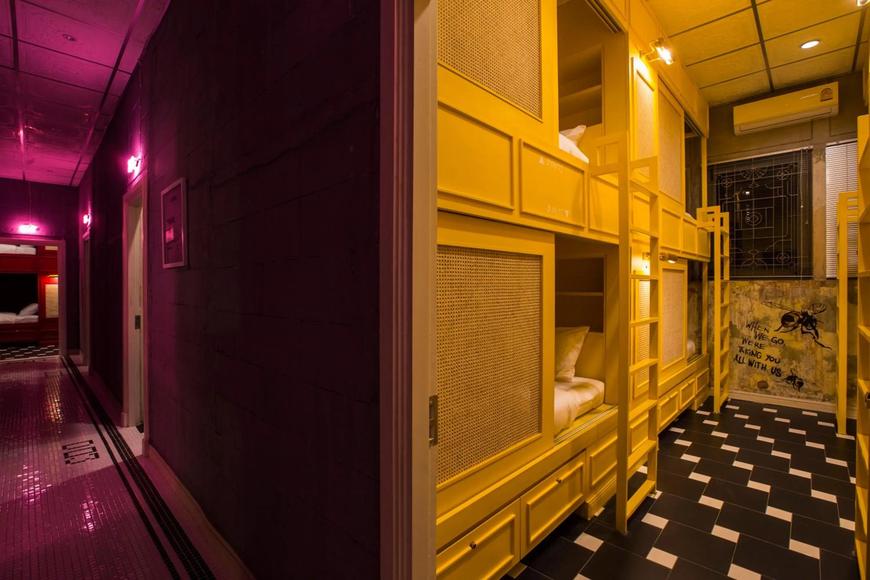 Photo of the whole room in Azure Hostel Bangkok