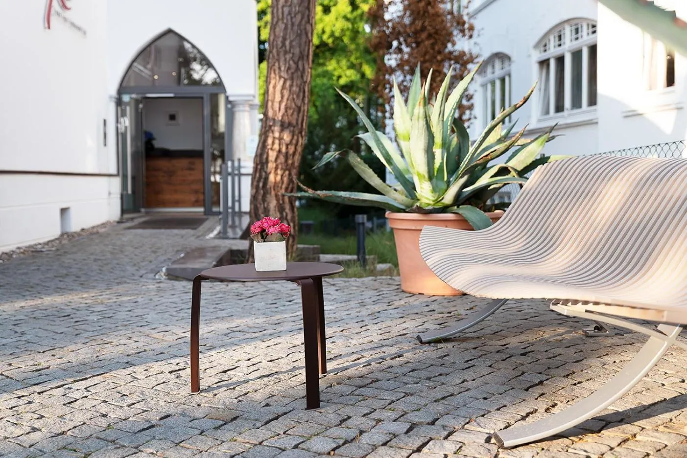 Decorative detail in niXe Boutiquehotel & Spa