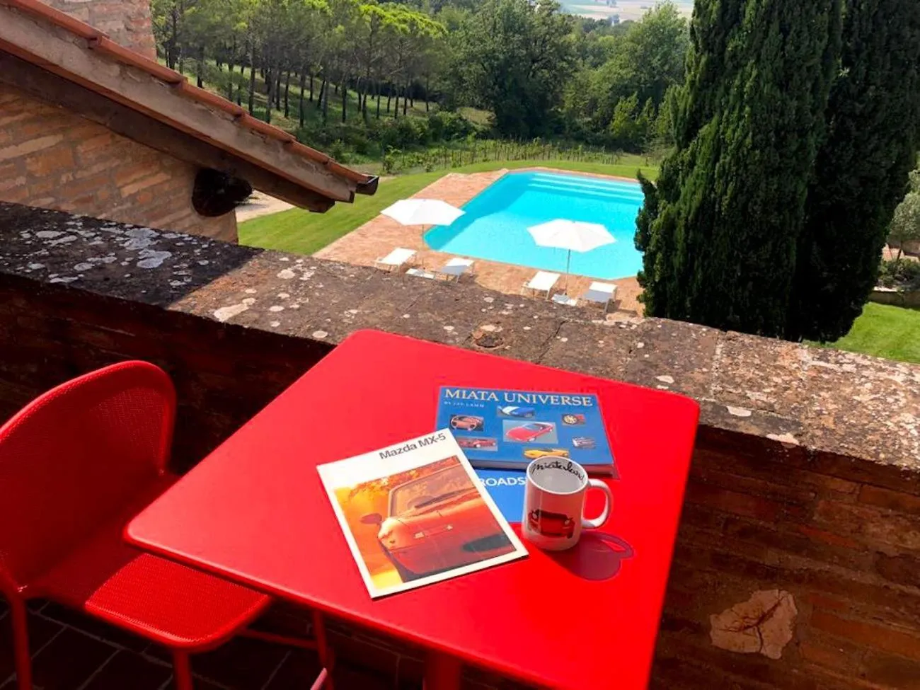 View (from property/room) in Miataland