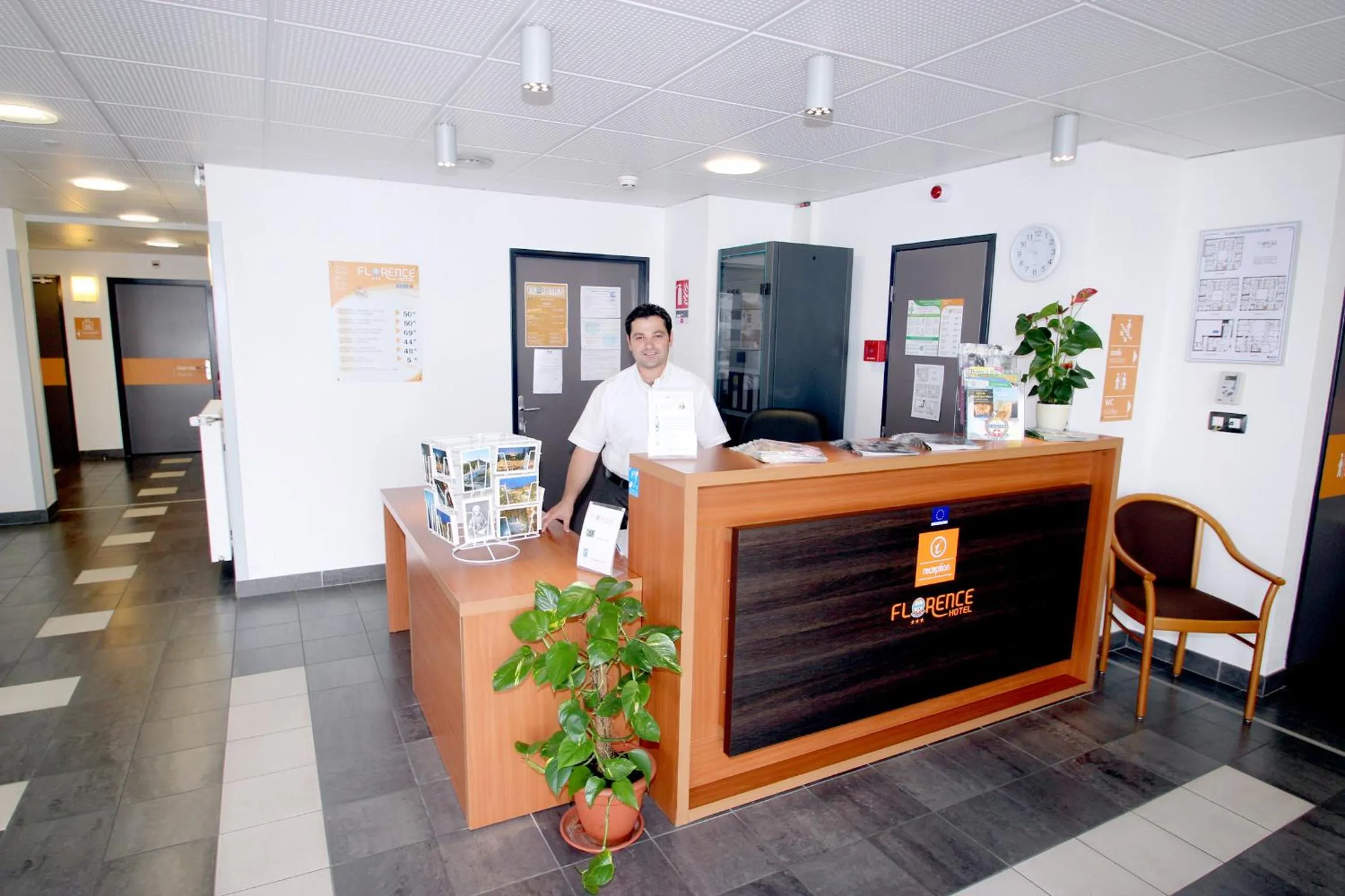 Lobby or reception in Hotel Florence