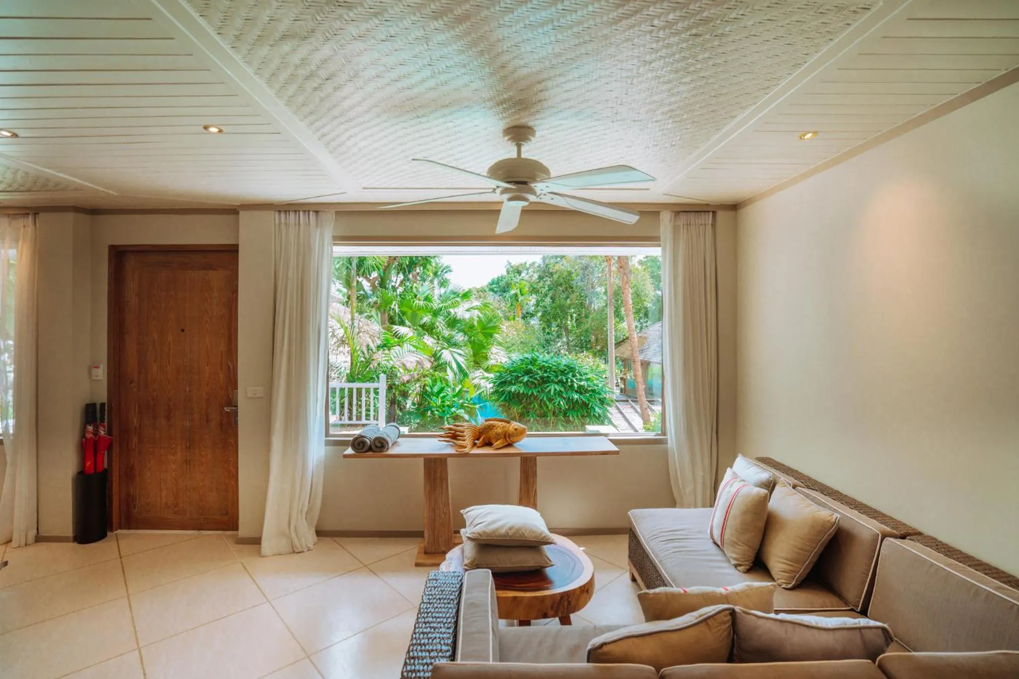 Living room in Rocky's Boutique Resort - Veranda Collection Samui
