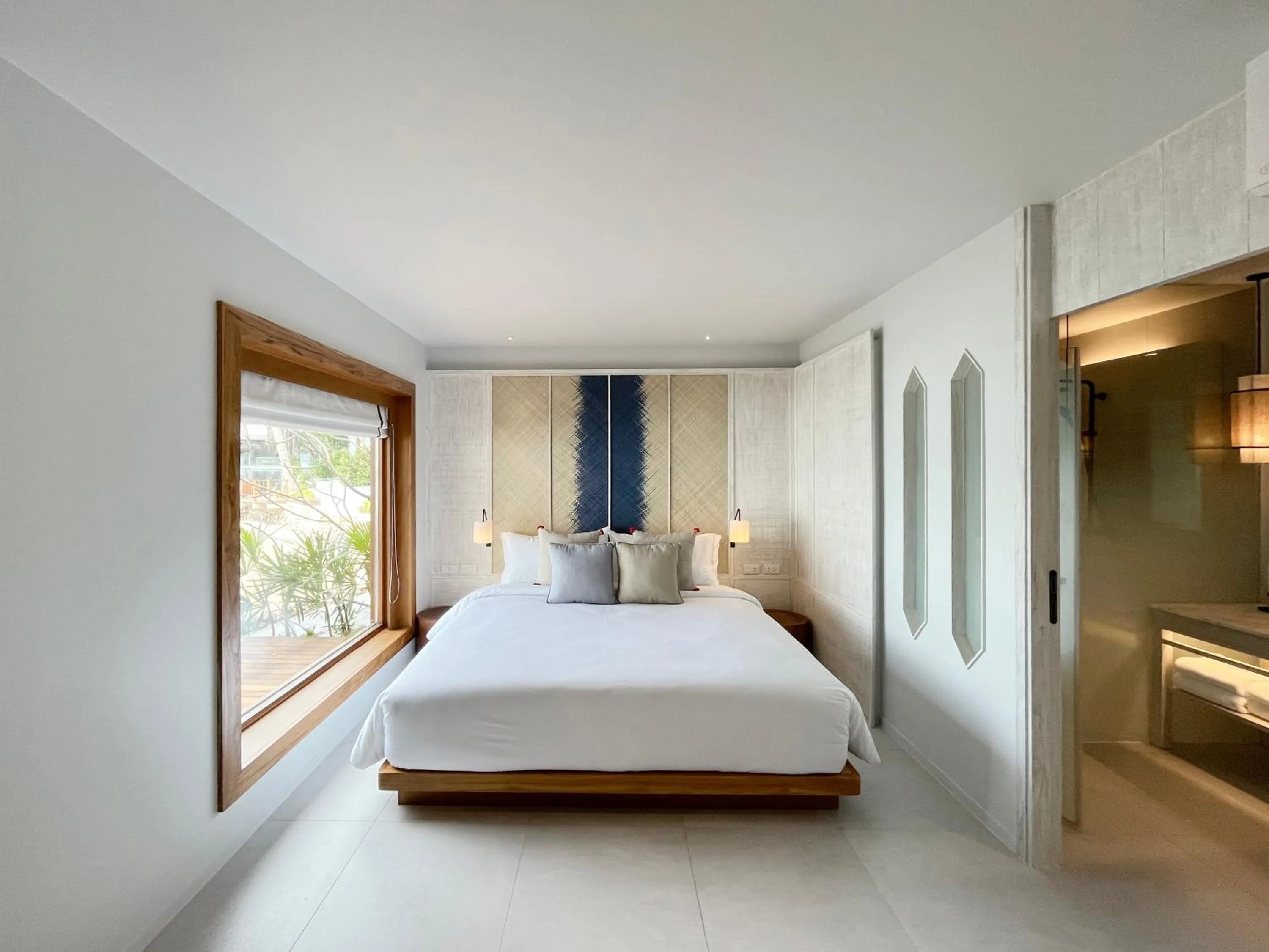 Bed in Rocky's Boutique Resort - Veranda Collection Samui