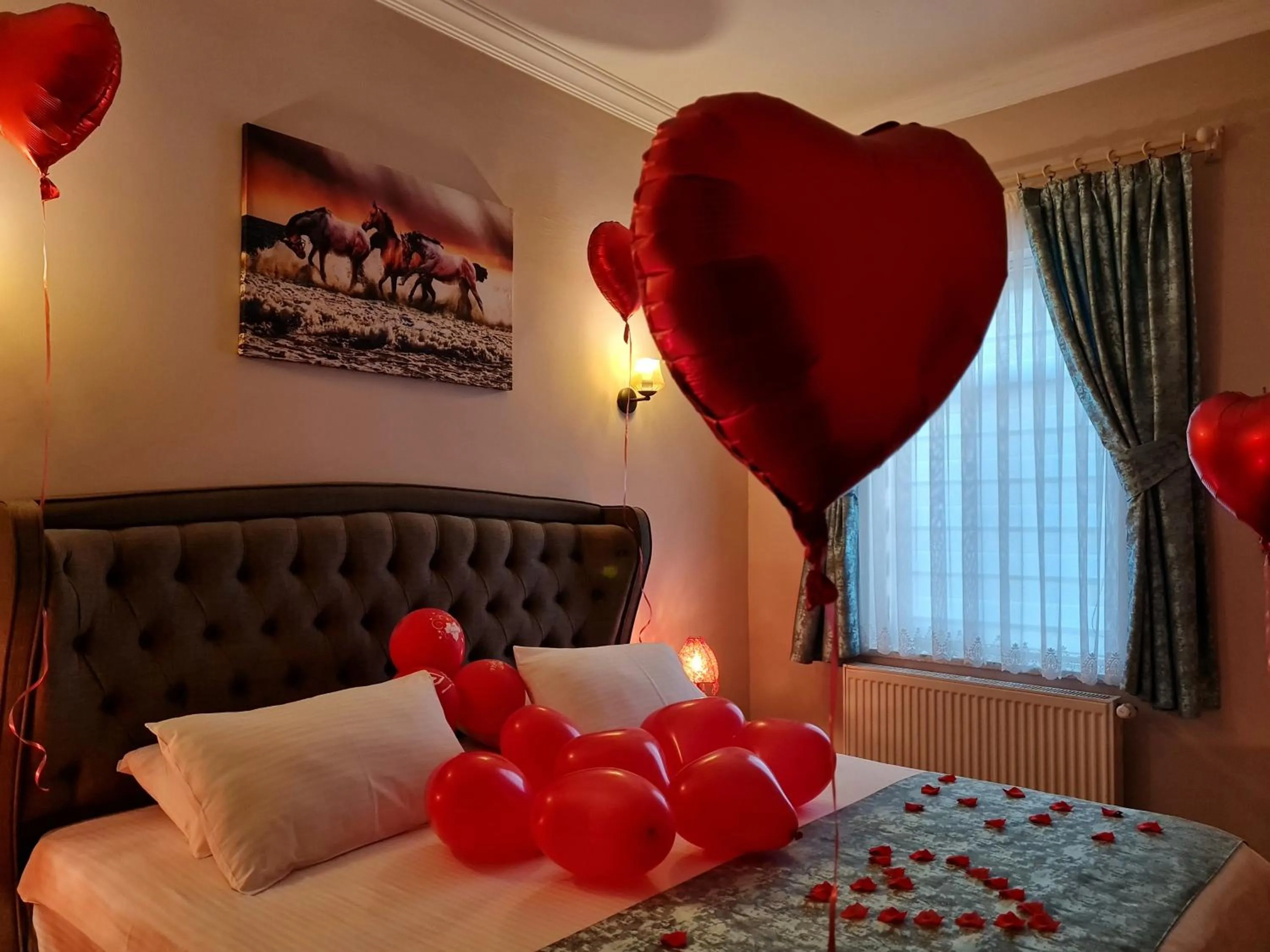 Bed in Yıldız Hotel