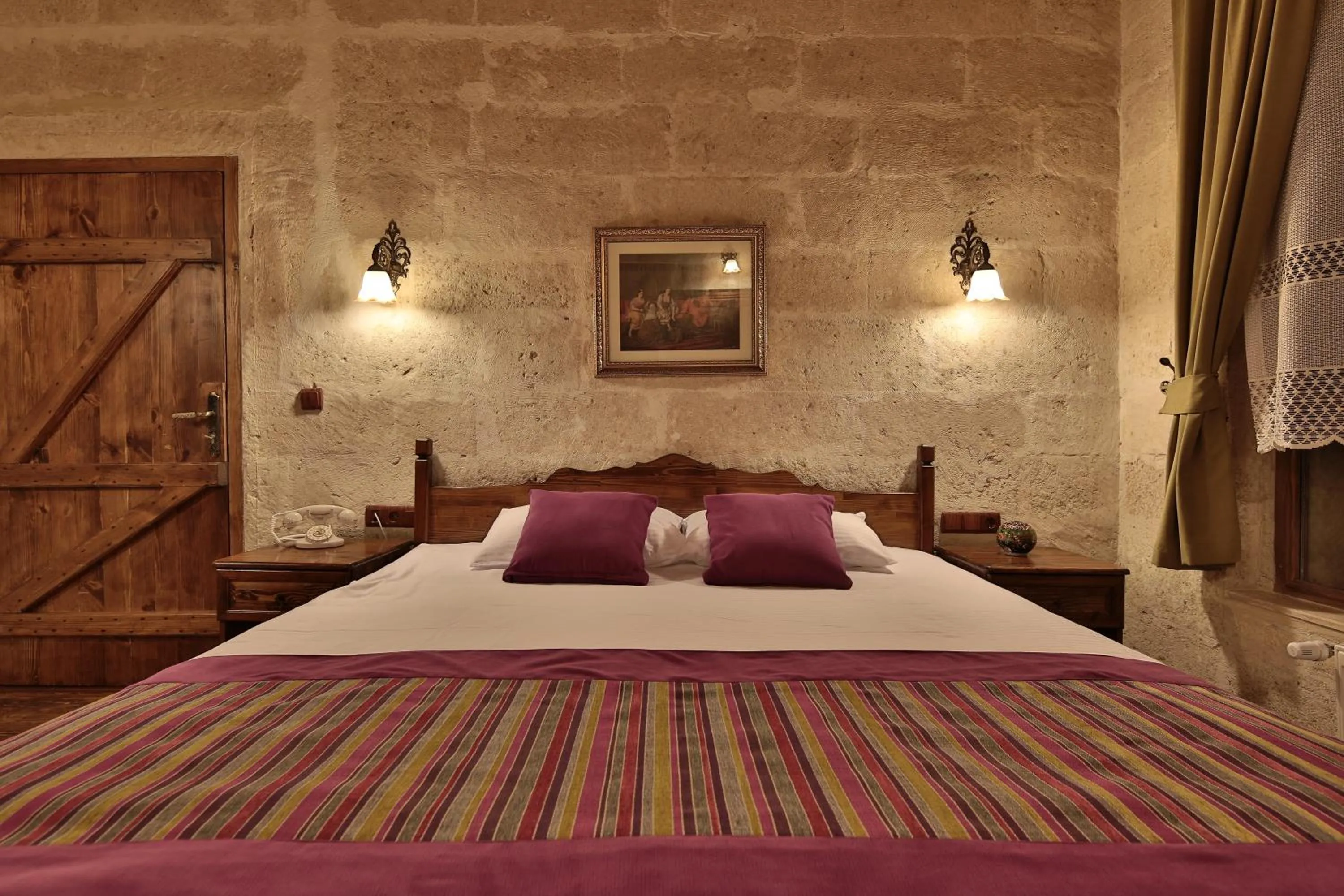 Bed in Elif Stone House