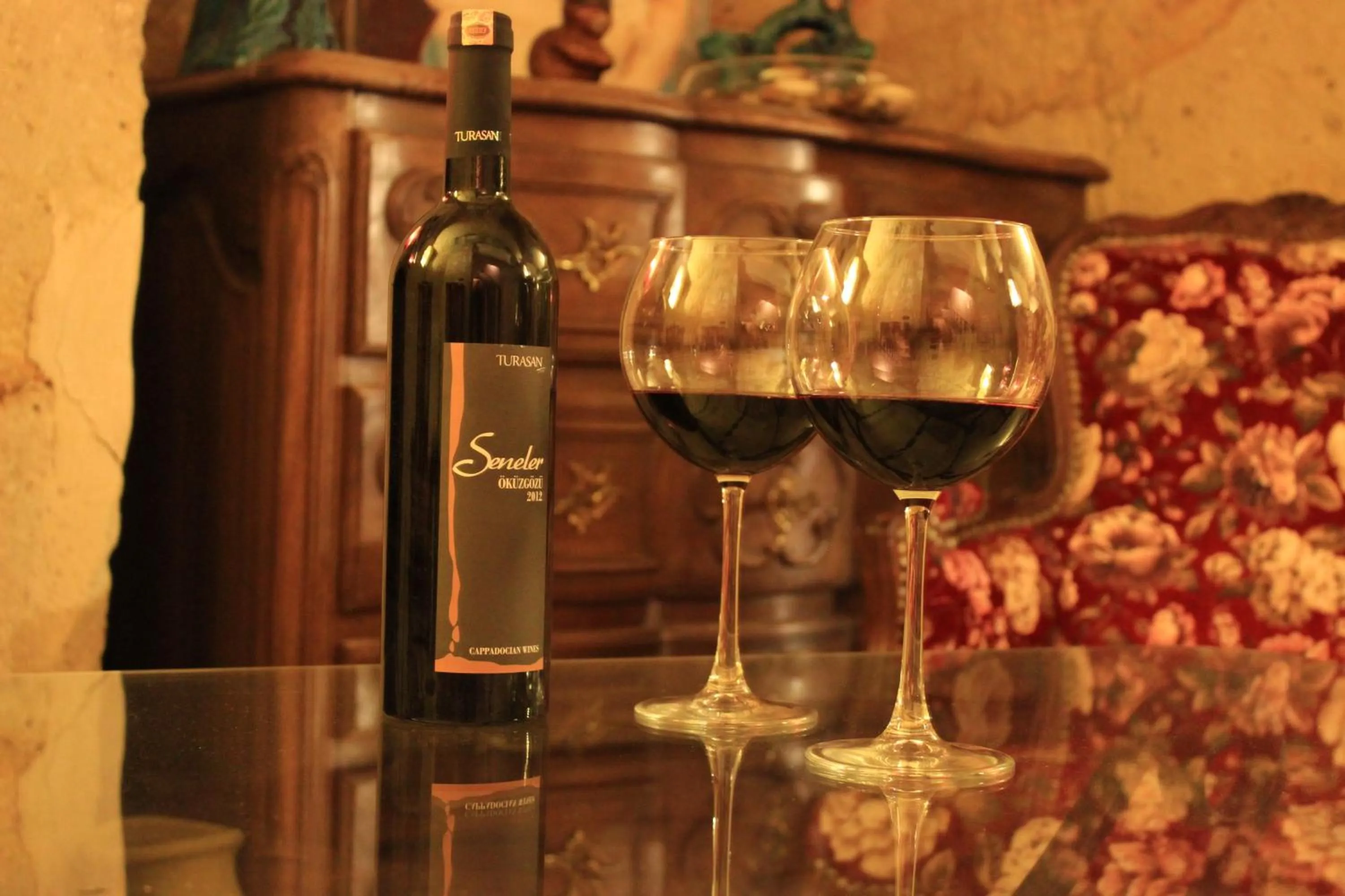 Decorative detail in Elif Stone House