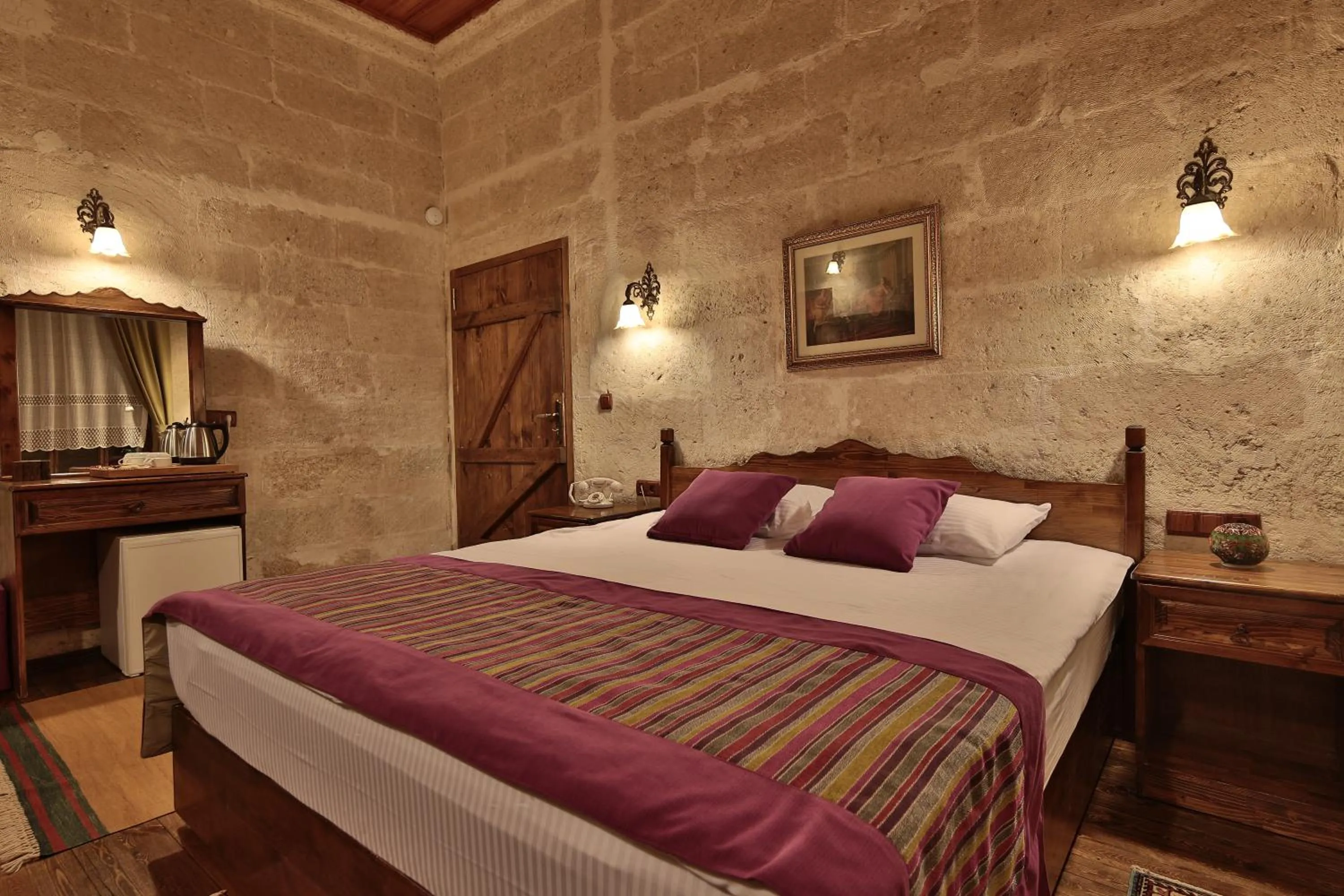 Bed in Elif Stone House
