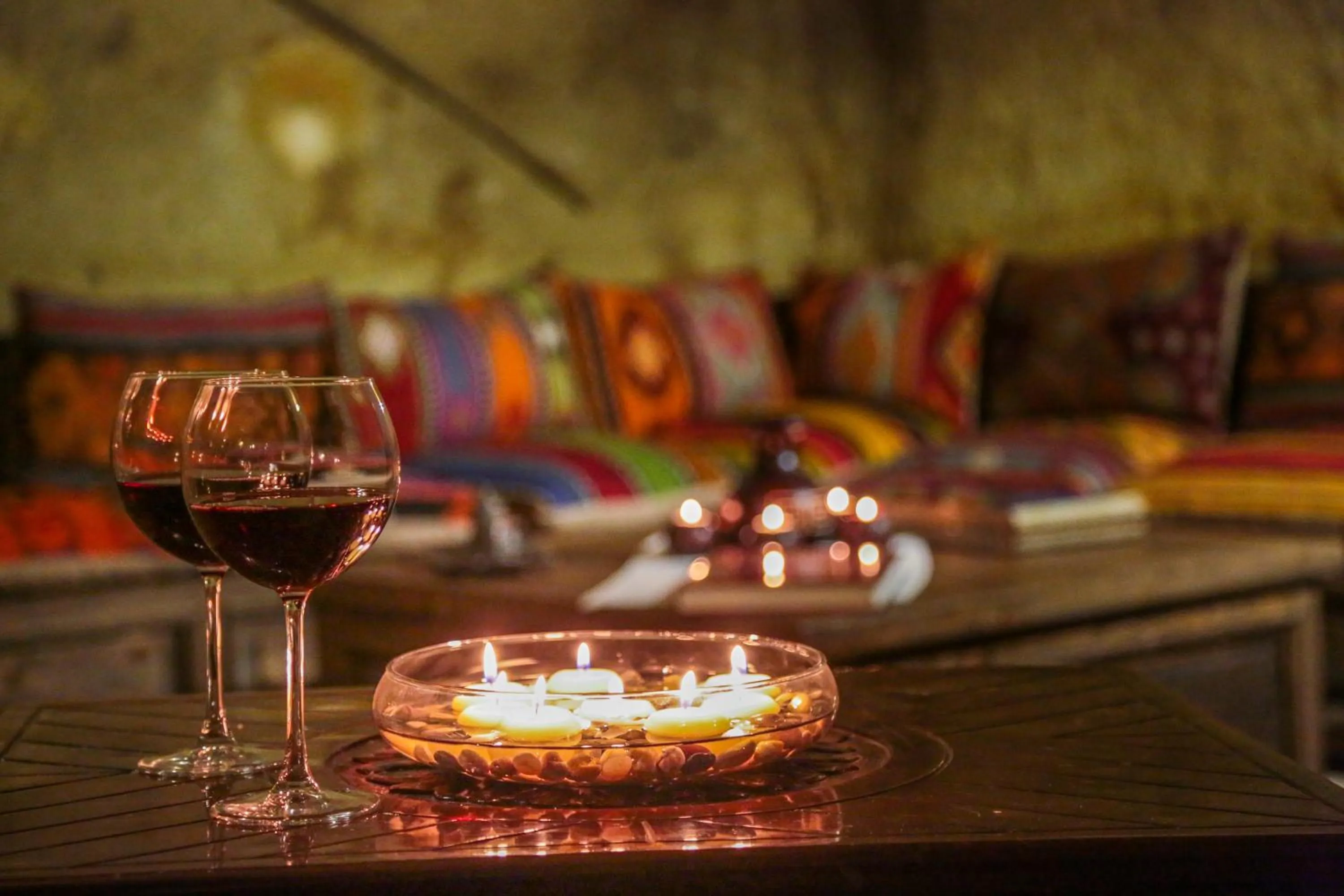 Communal lounge/ TV room in Elif Stone House