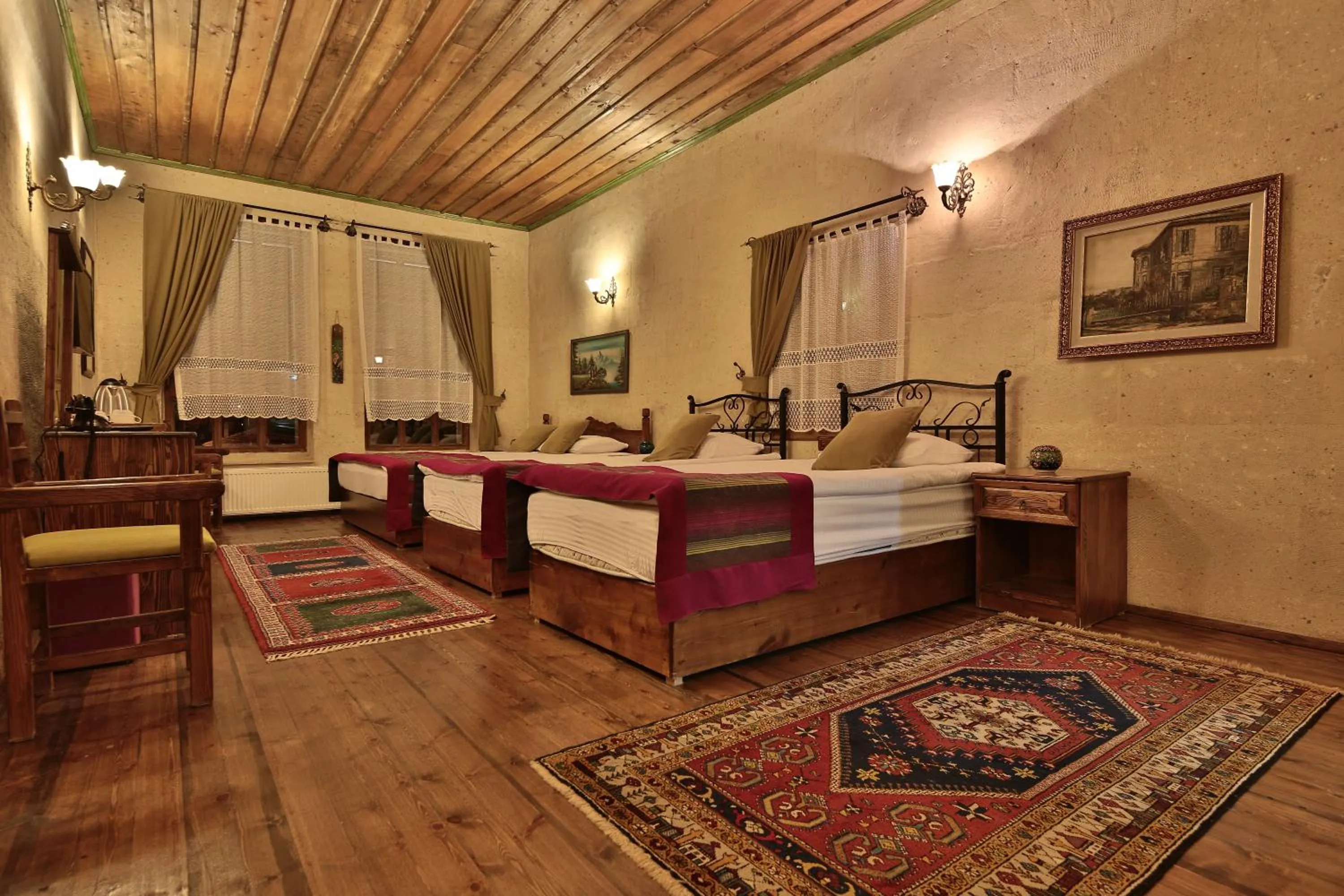 Bed in Elif Stone House