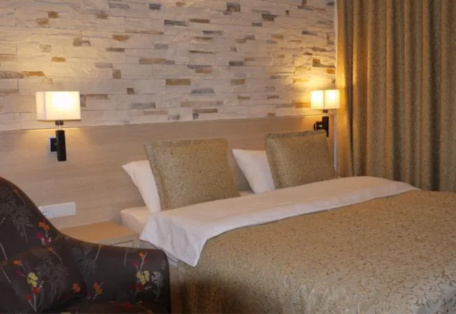 Photo of the whole room, Bed in Hotel Pinocchio