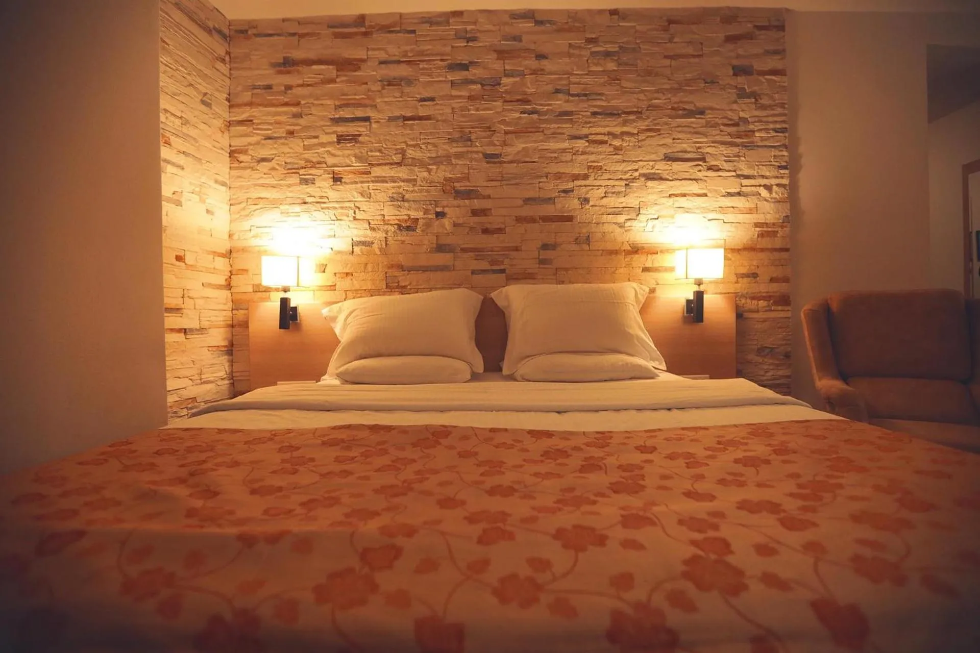 Bed in Hotel Pinocchio