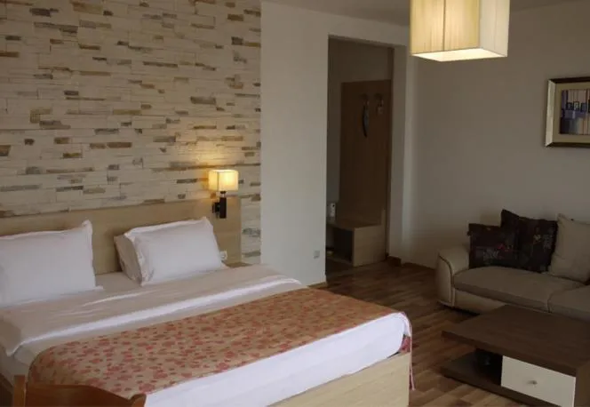 Photo of the whole room, Bed in Hotel Pinocchio