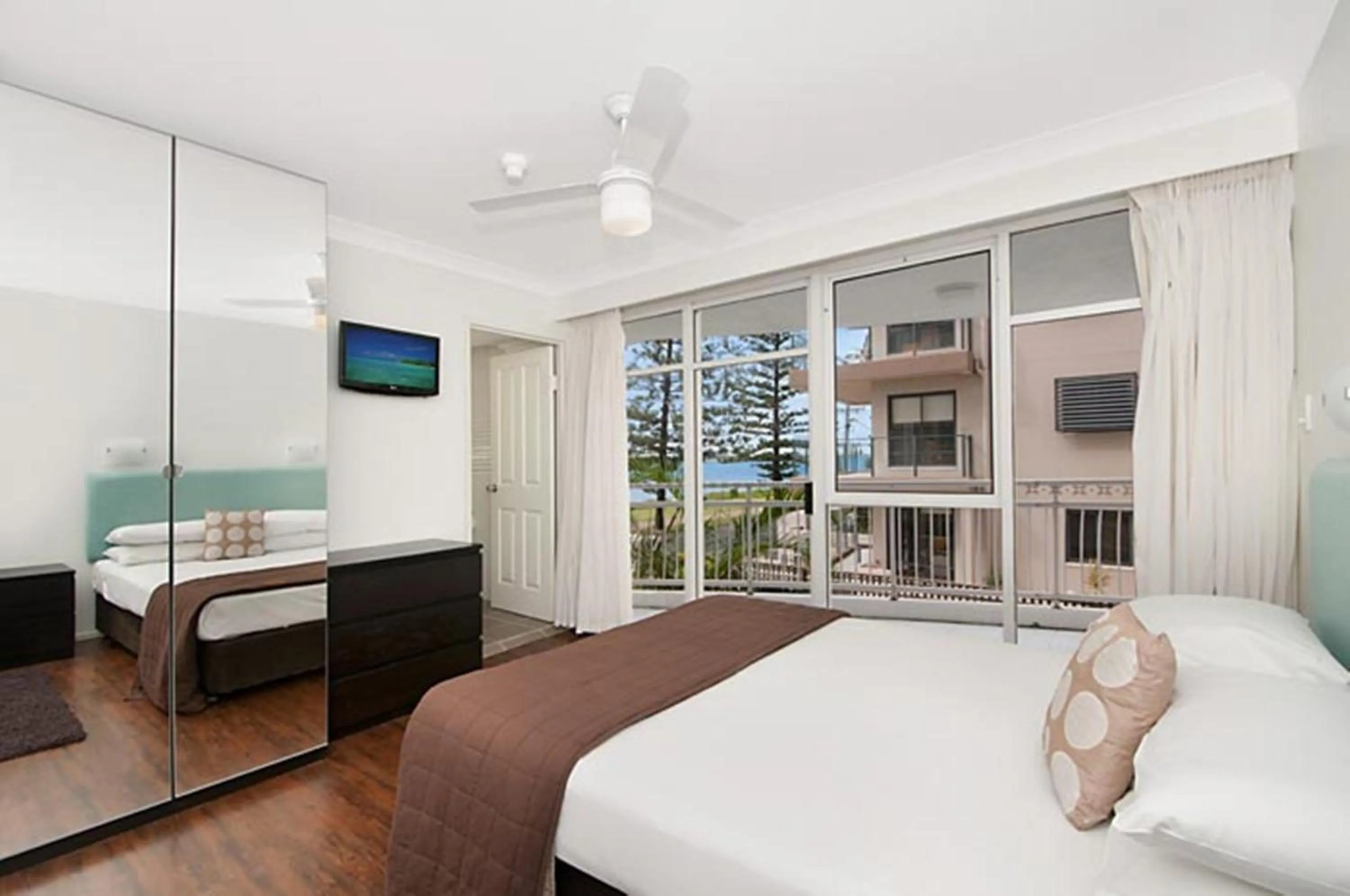 Bed in The Atrium Resort