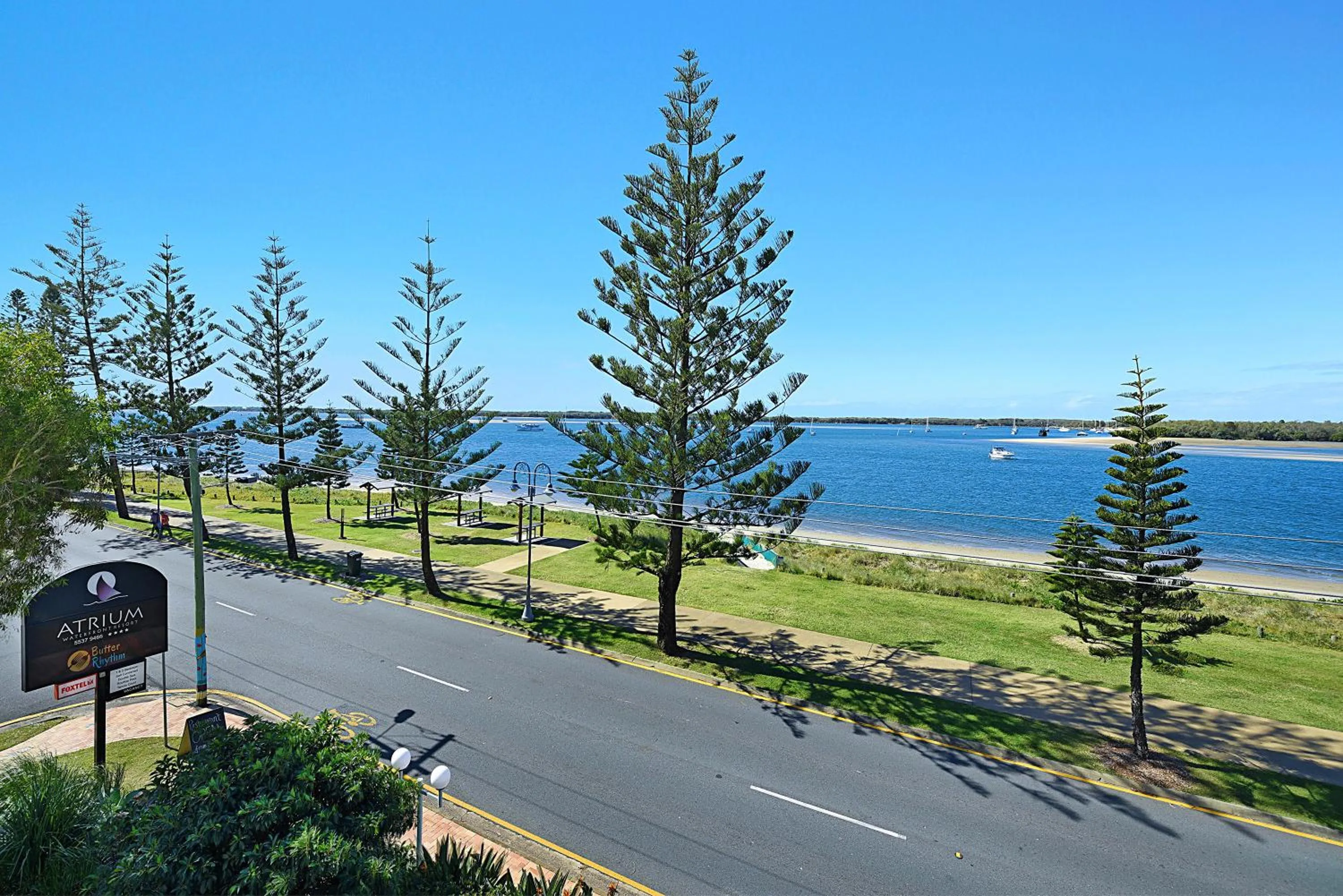 Lake view in The Atrium Resort
