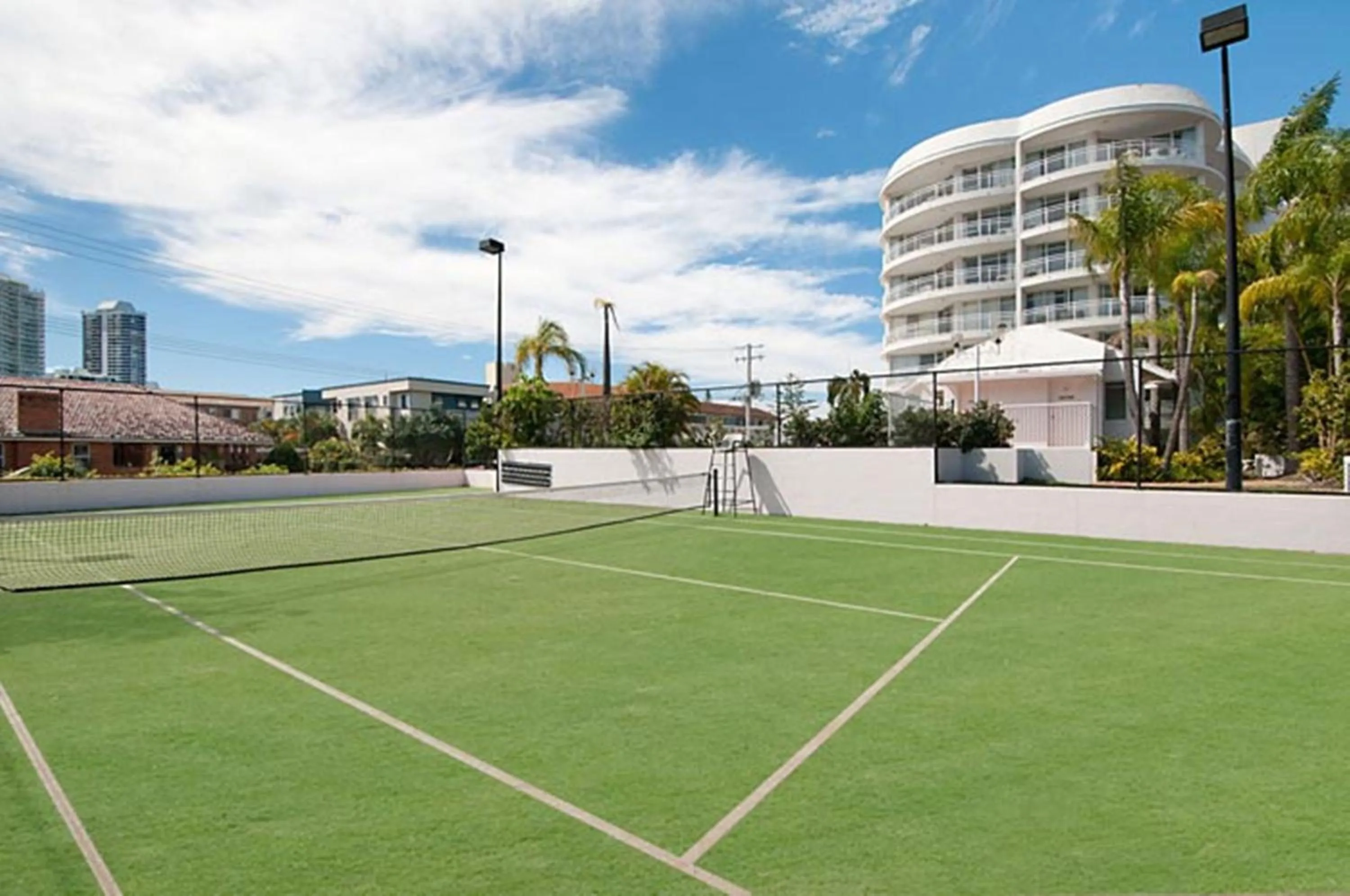Tennis court in The Atrium Resort