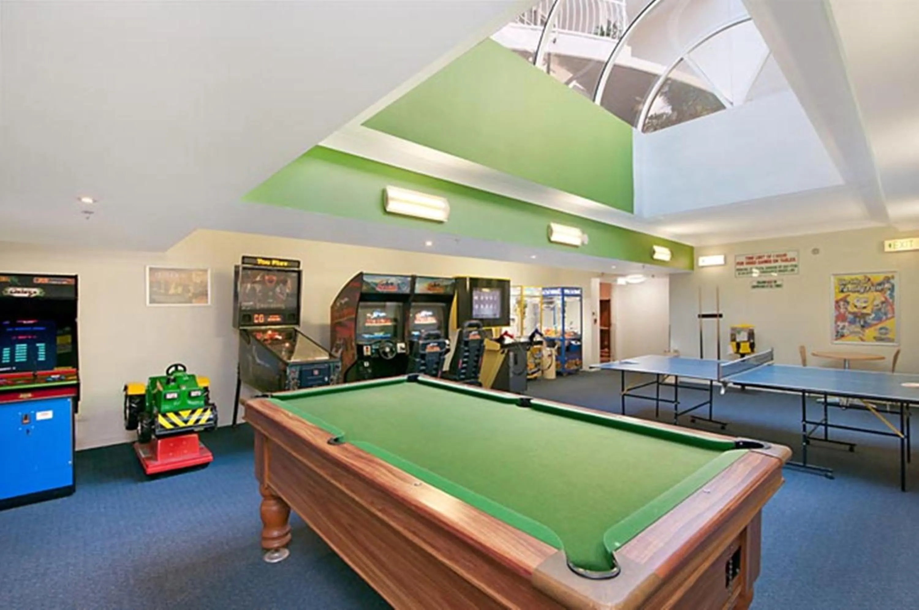 Billiard in The Atrium Resort