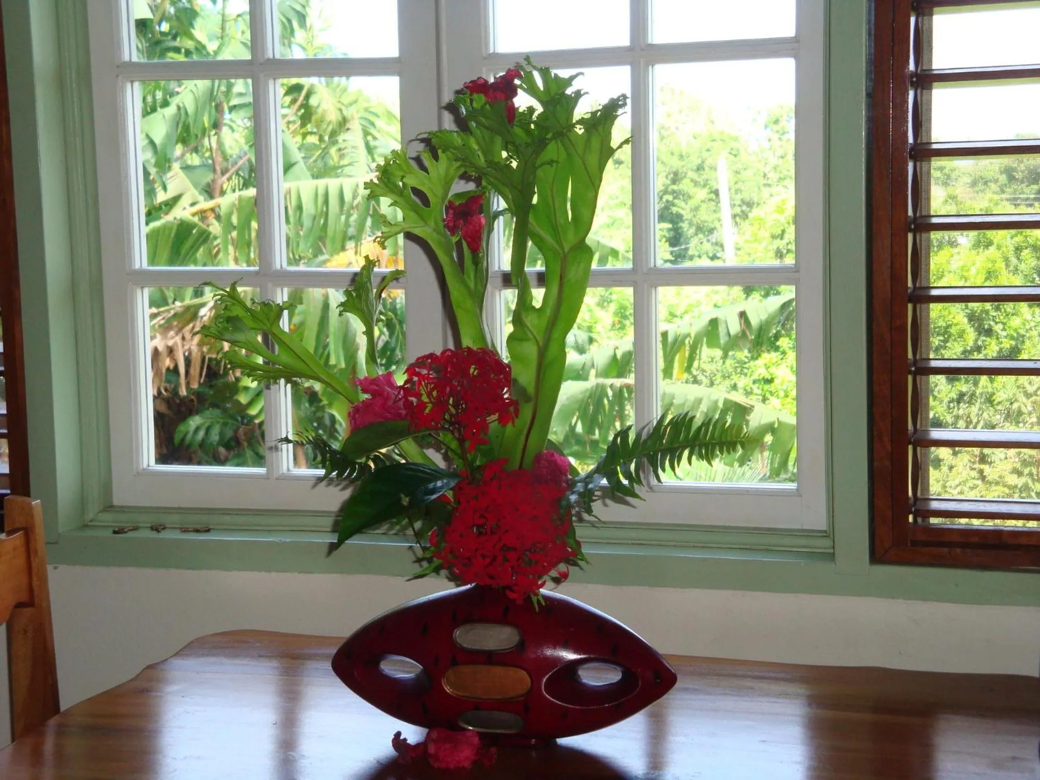 Decorative detail in Pimento Lodge Resort