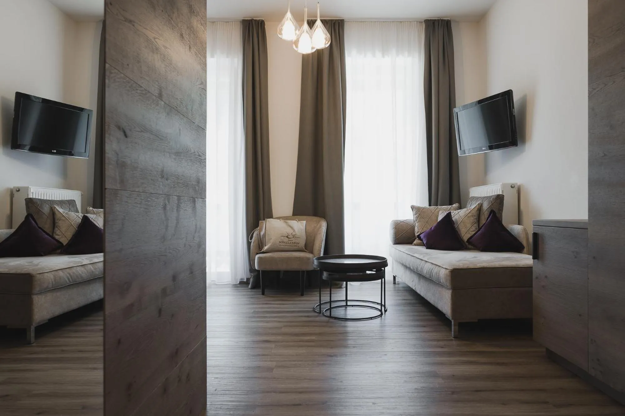 TV and multimedia, Bed in Hotel Sonklarhof