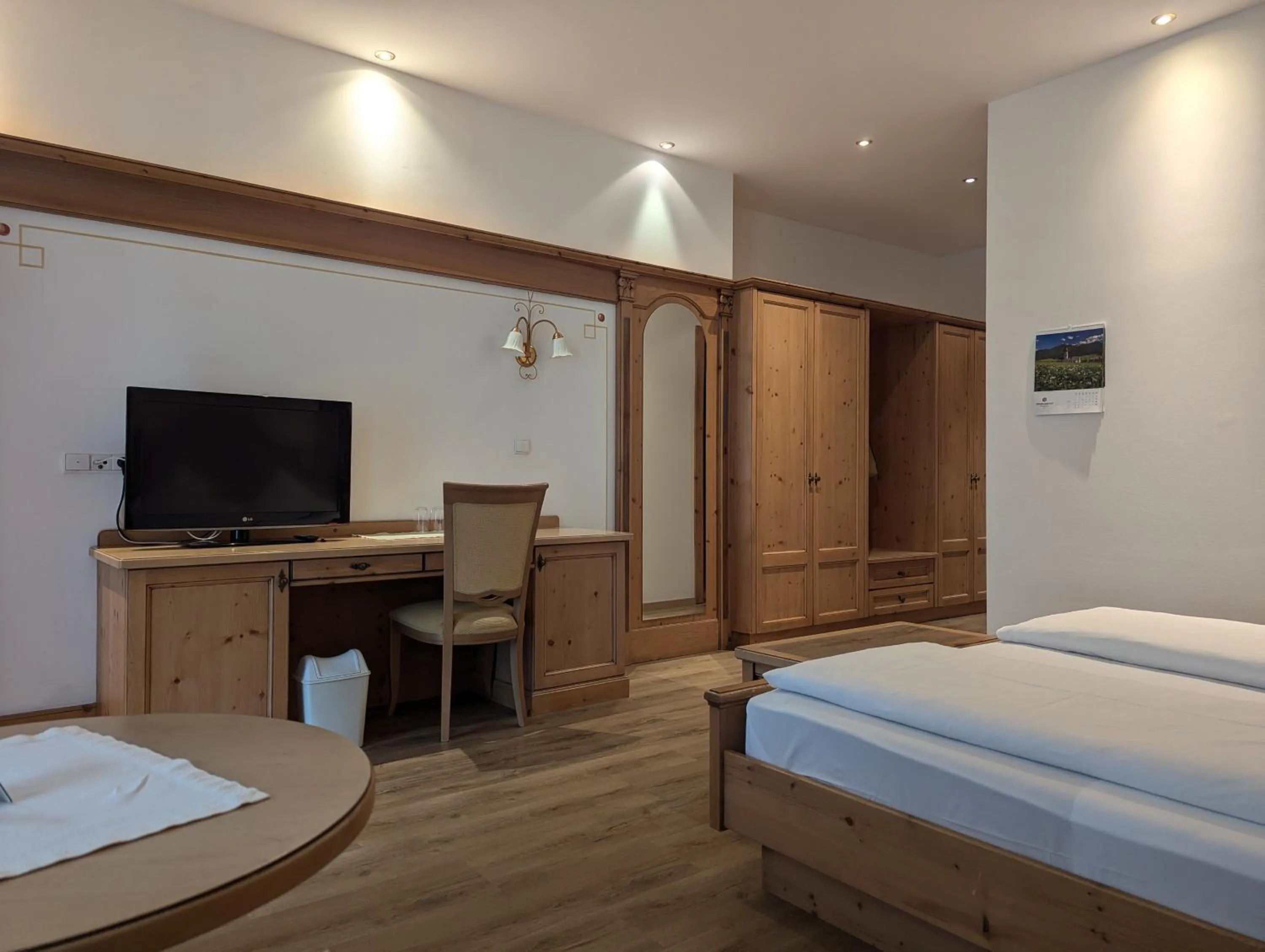 Bed in Hotel Sonklarhof