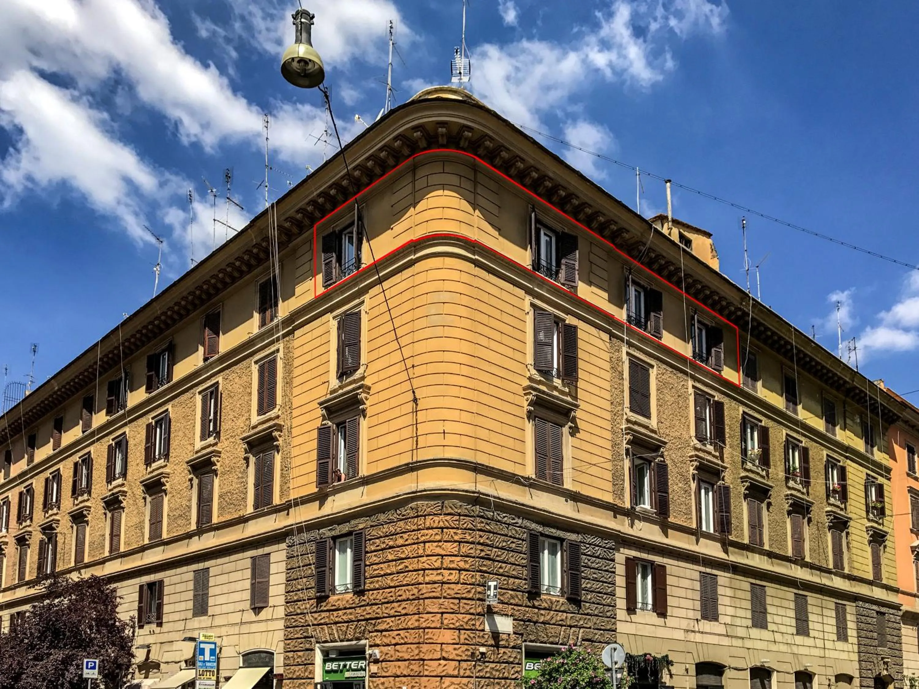 Property building in Old Kitchen Vatican Suites