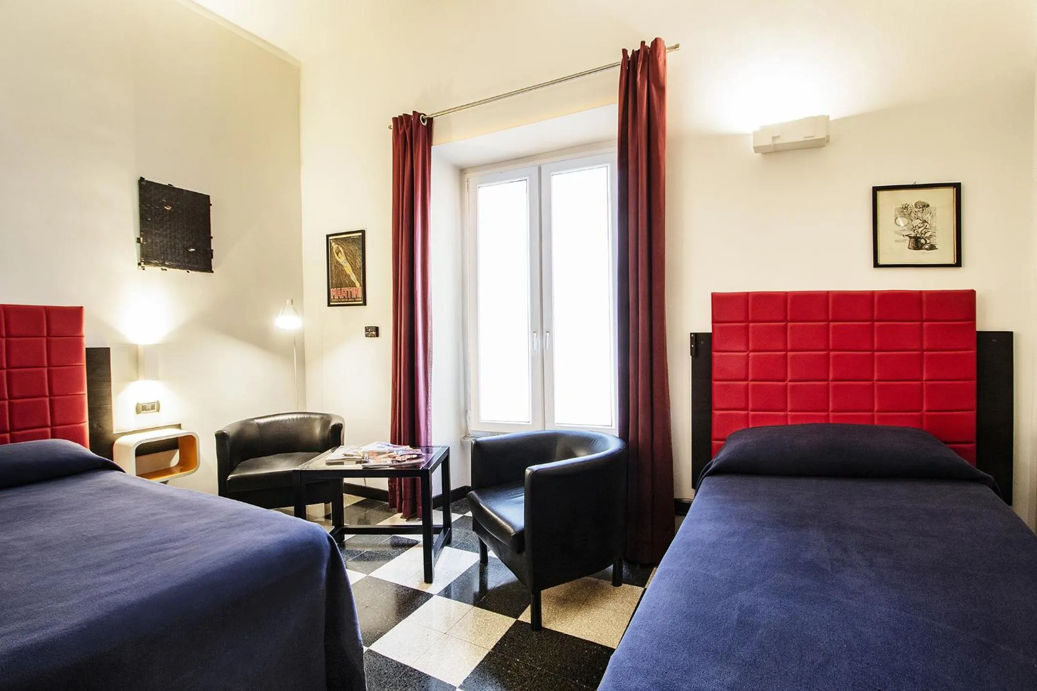 Bedroom, Bed in Old Kitchen Vatican Suites