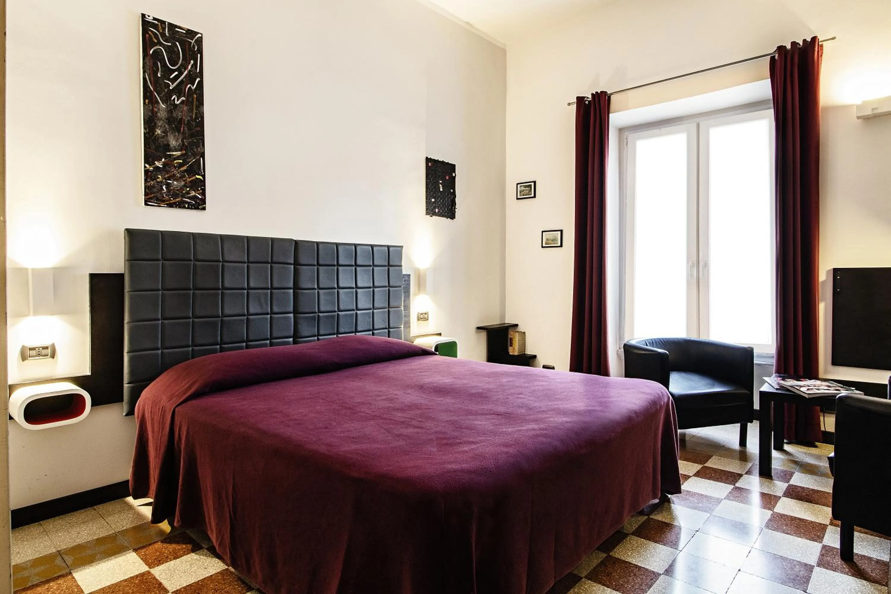 Bed in Old Kitchen Vatican Suites