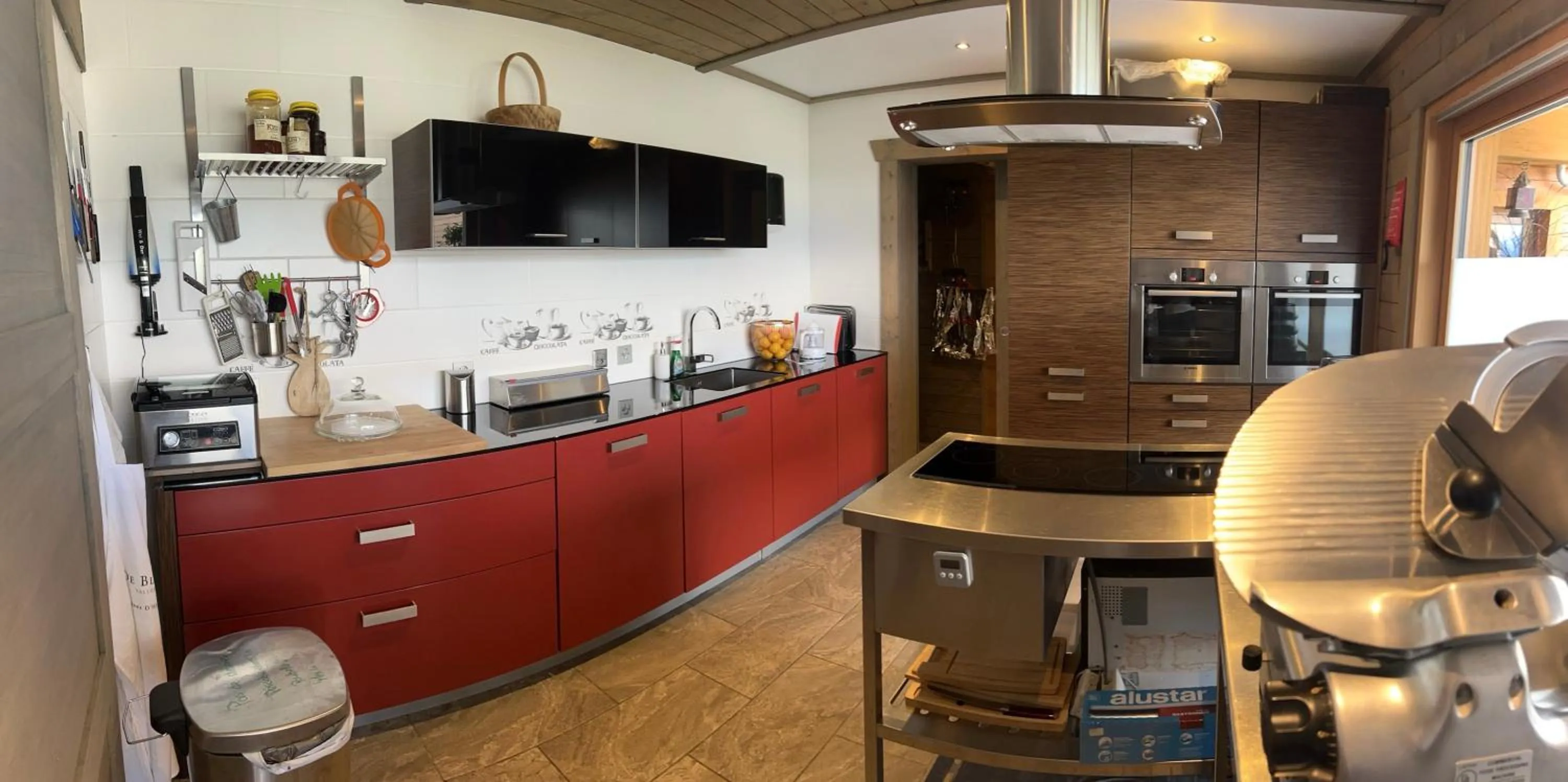 Kitchen or kitchenette in De Blockhut