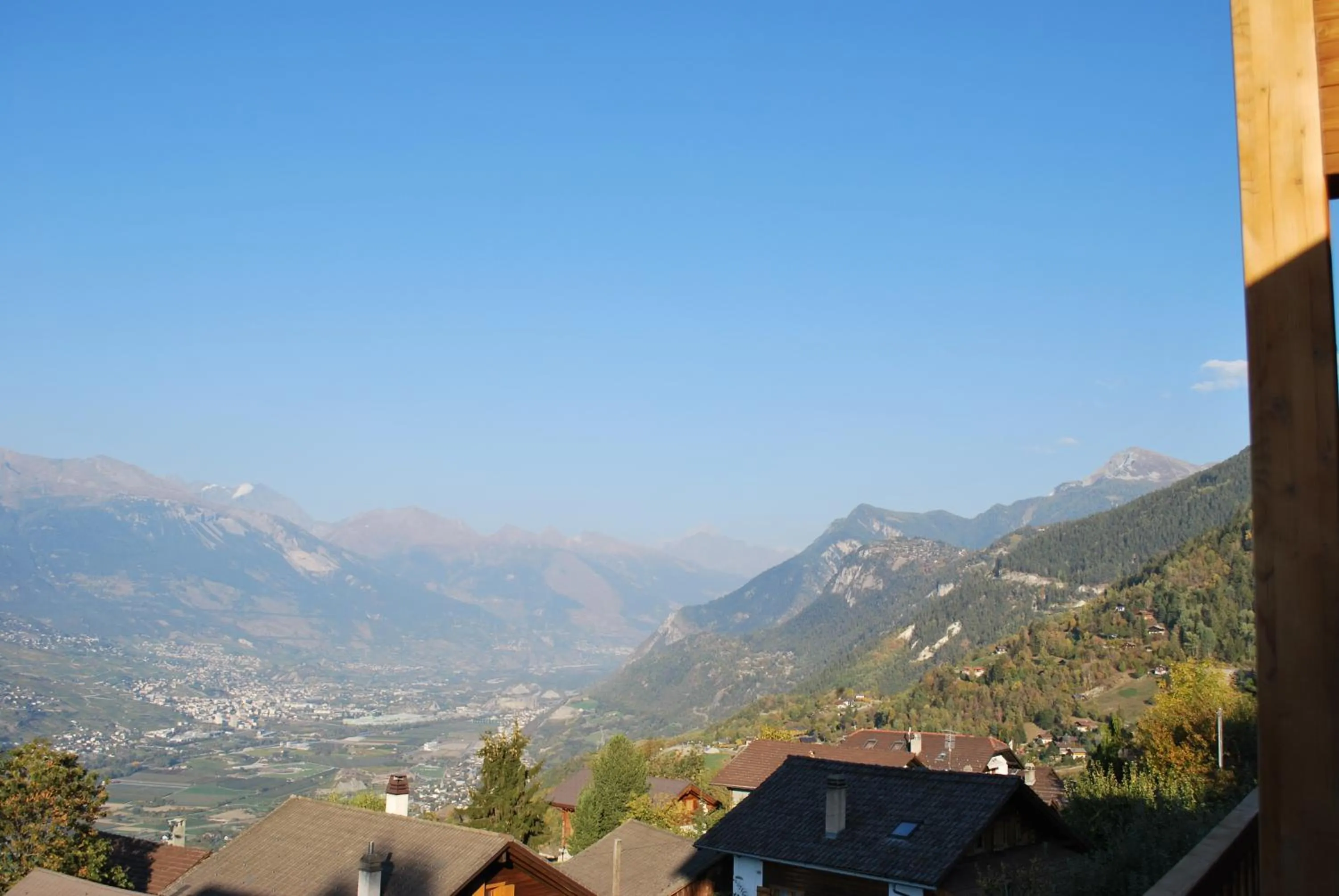 Mountain view in De Blockhut