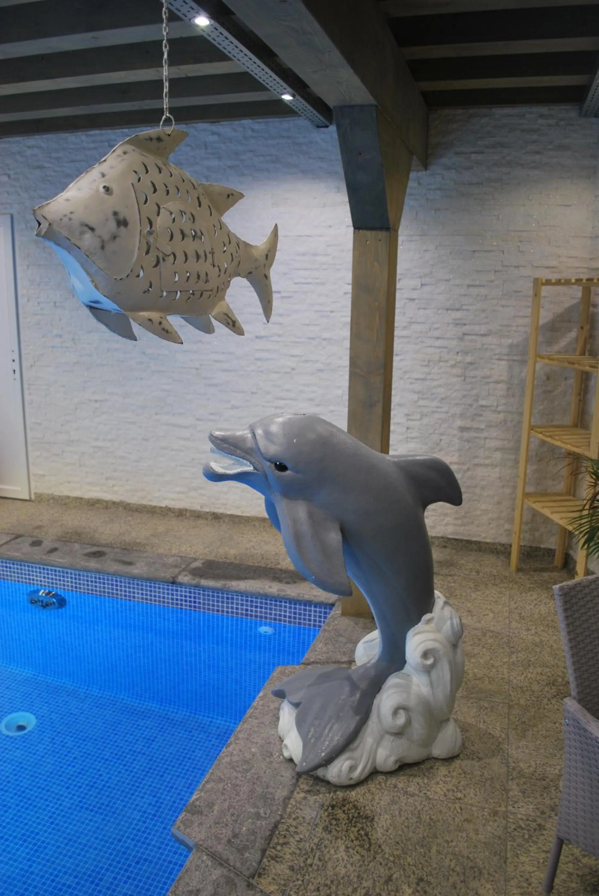 Decorative detail in De Blockhut