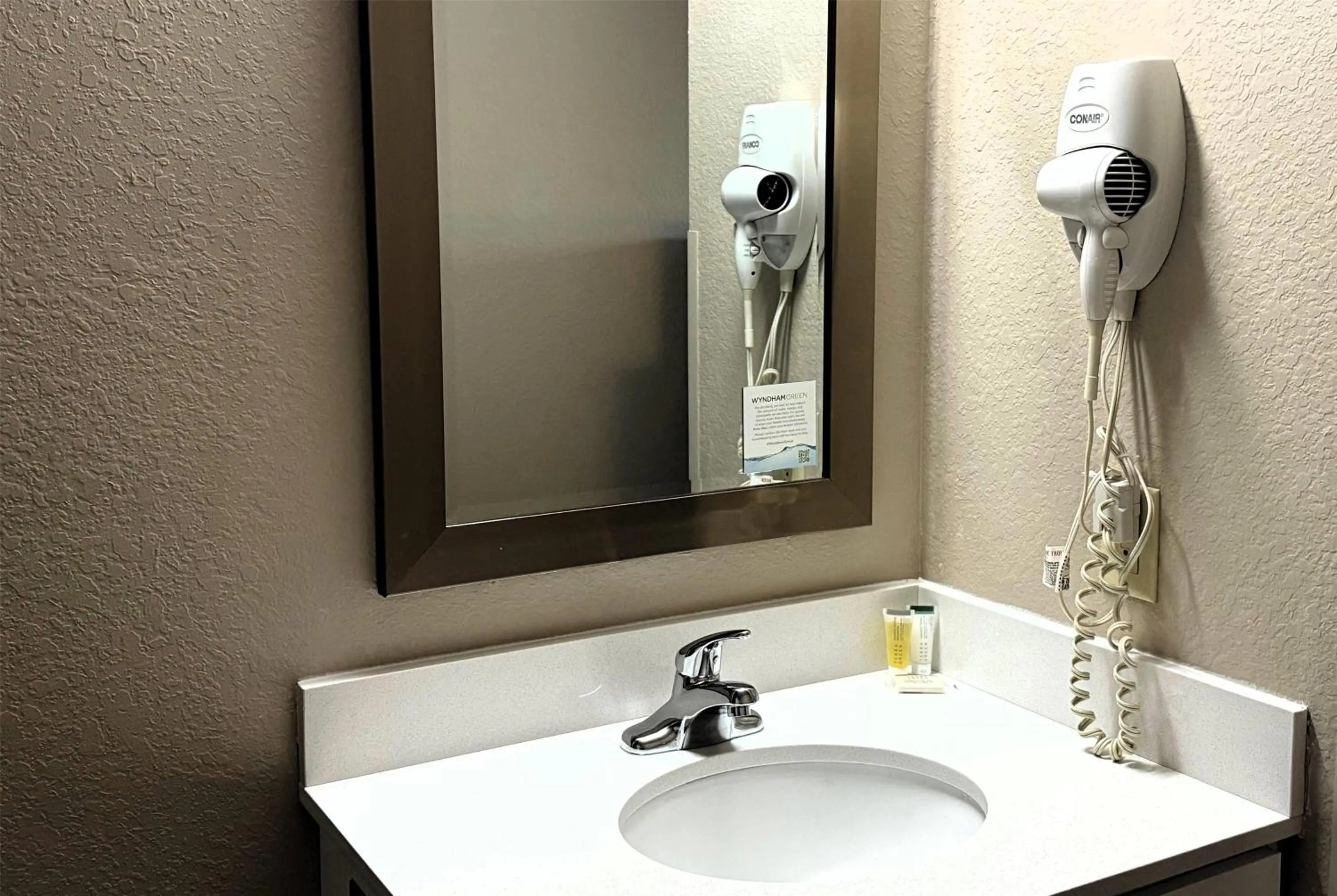 Bathroom in Super 8 by Wyndham Gas City Marion Area