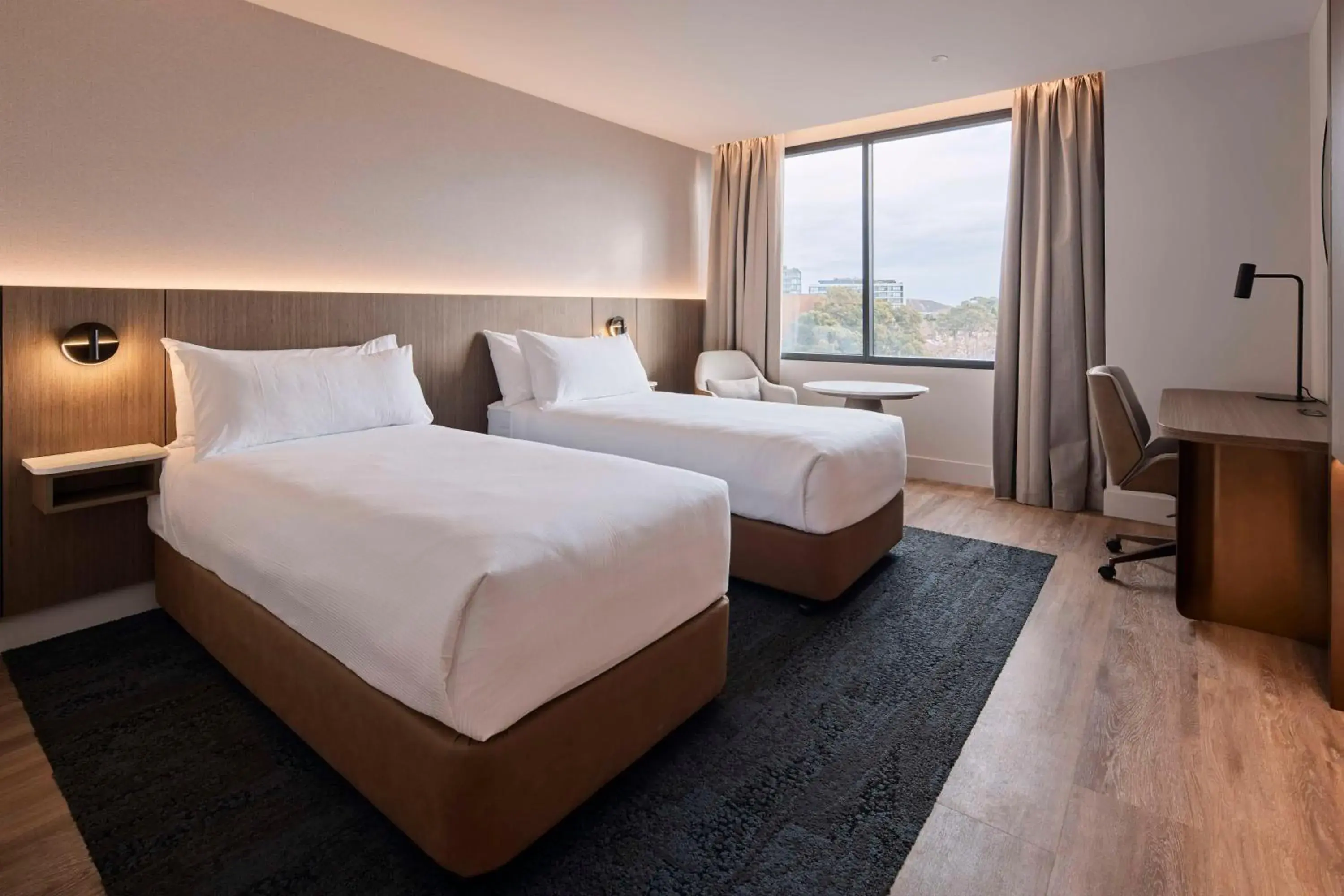 Bedroom, Bed in Rydges North Sydney Bedroom, Bed in Rydges North Sydney