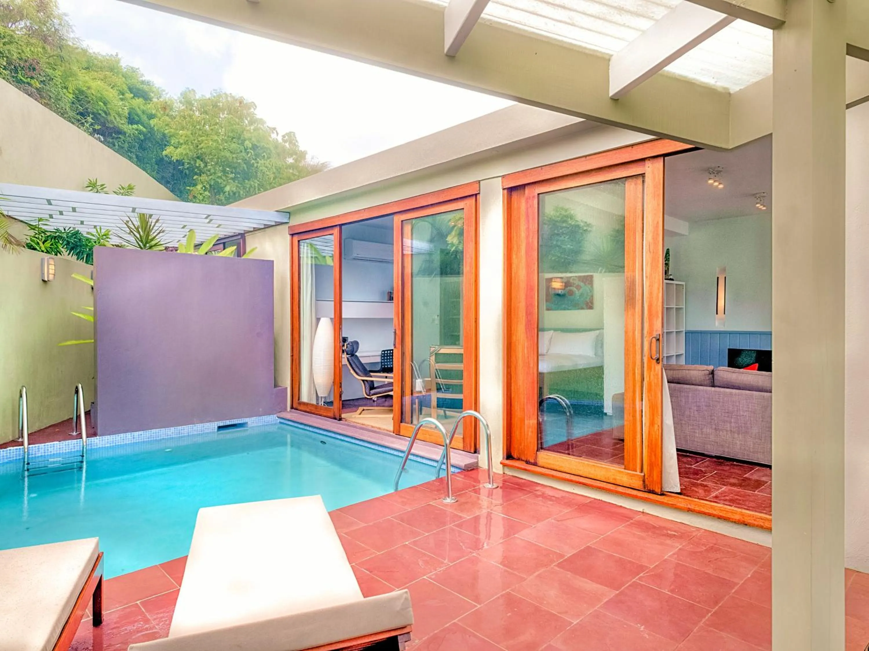 Patio in 473 Grenada Boutique Resort