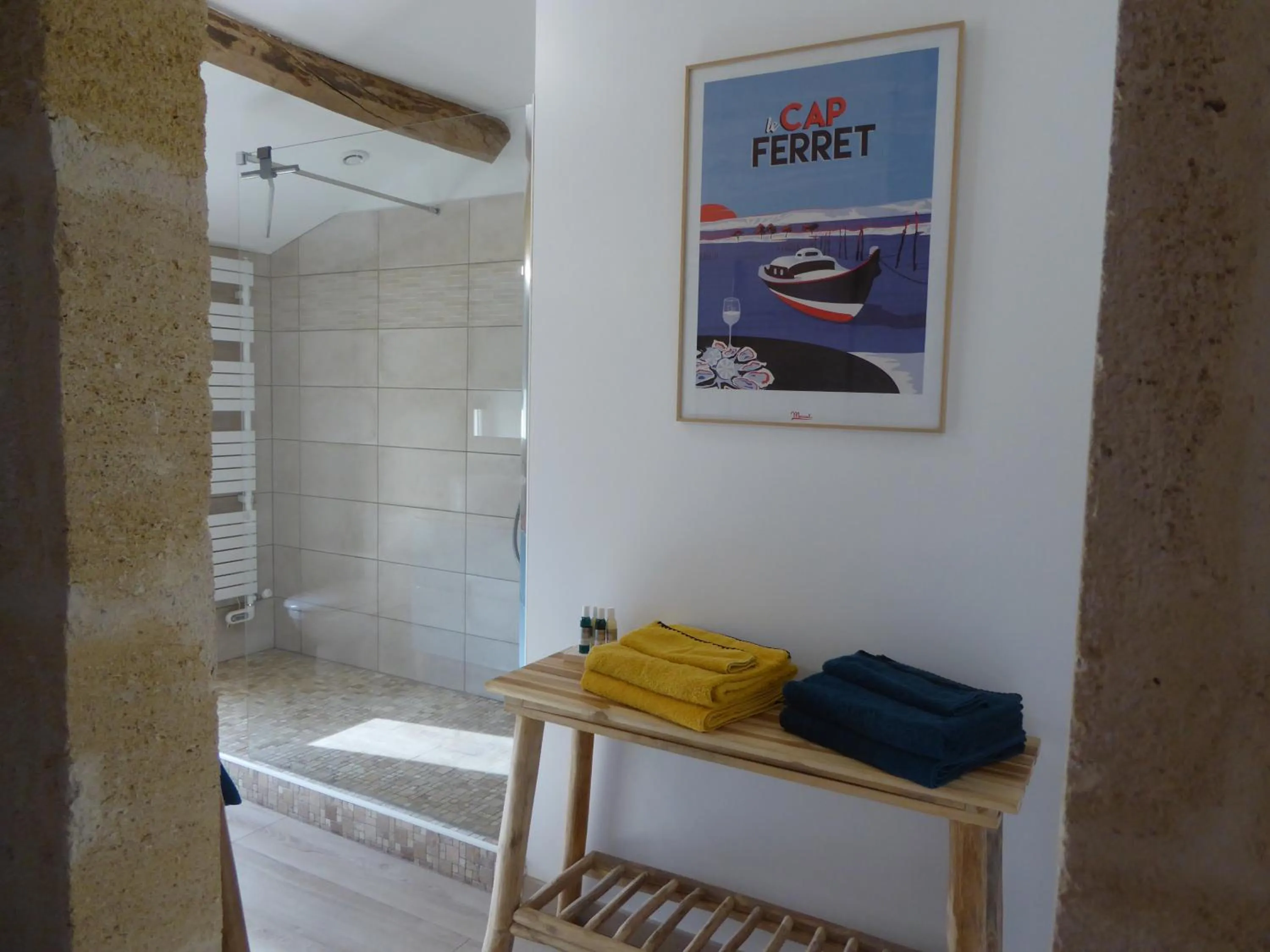 Bathroom in La Vigneraie de Laura