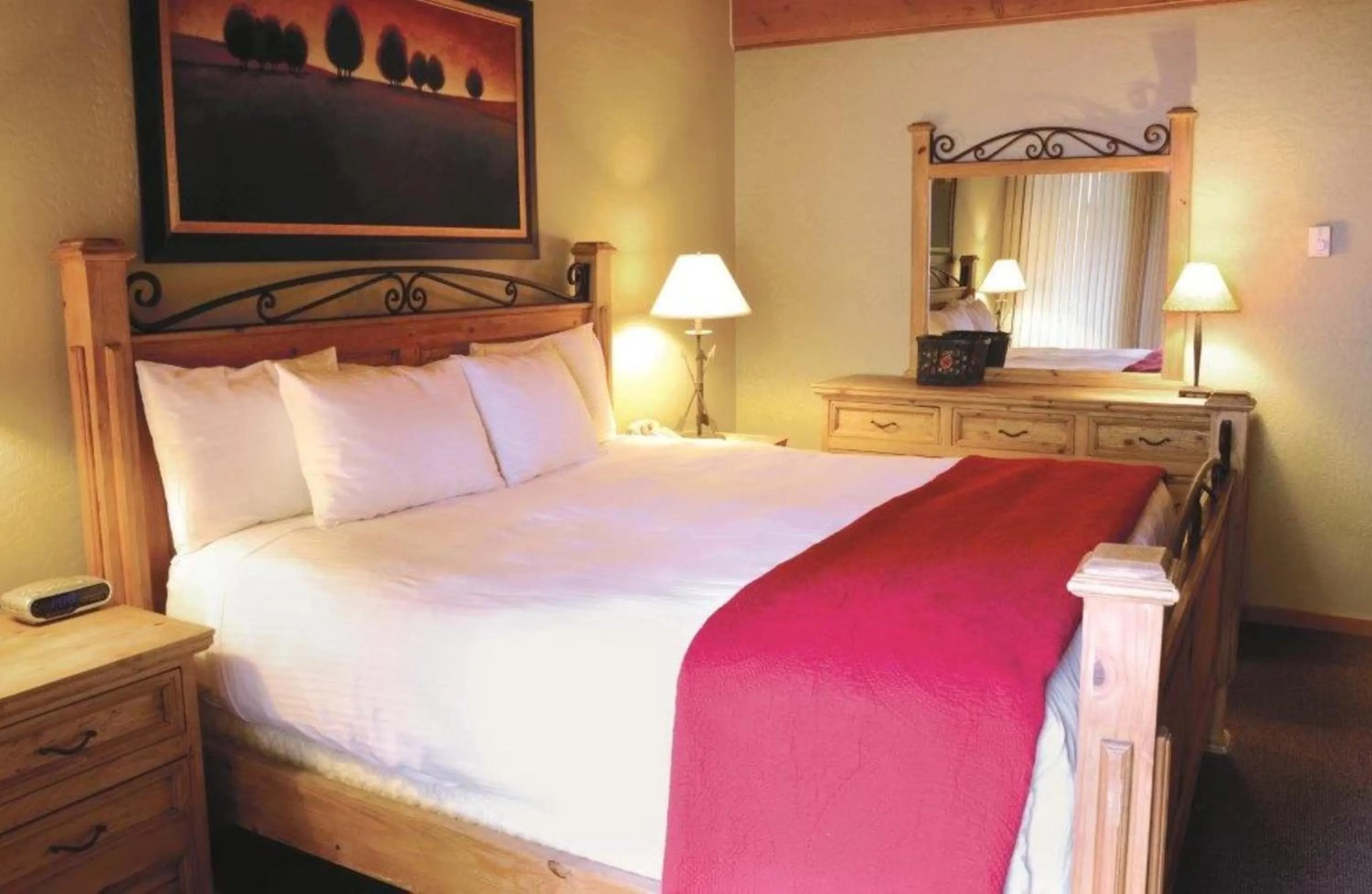 Bed in Junipine Resort