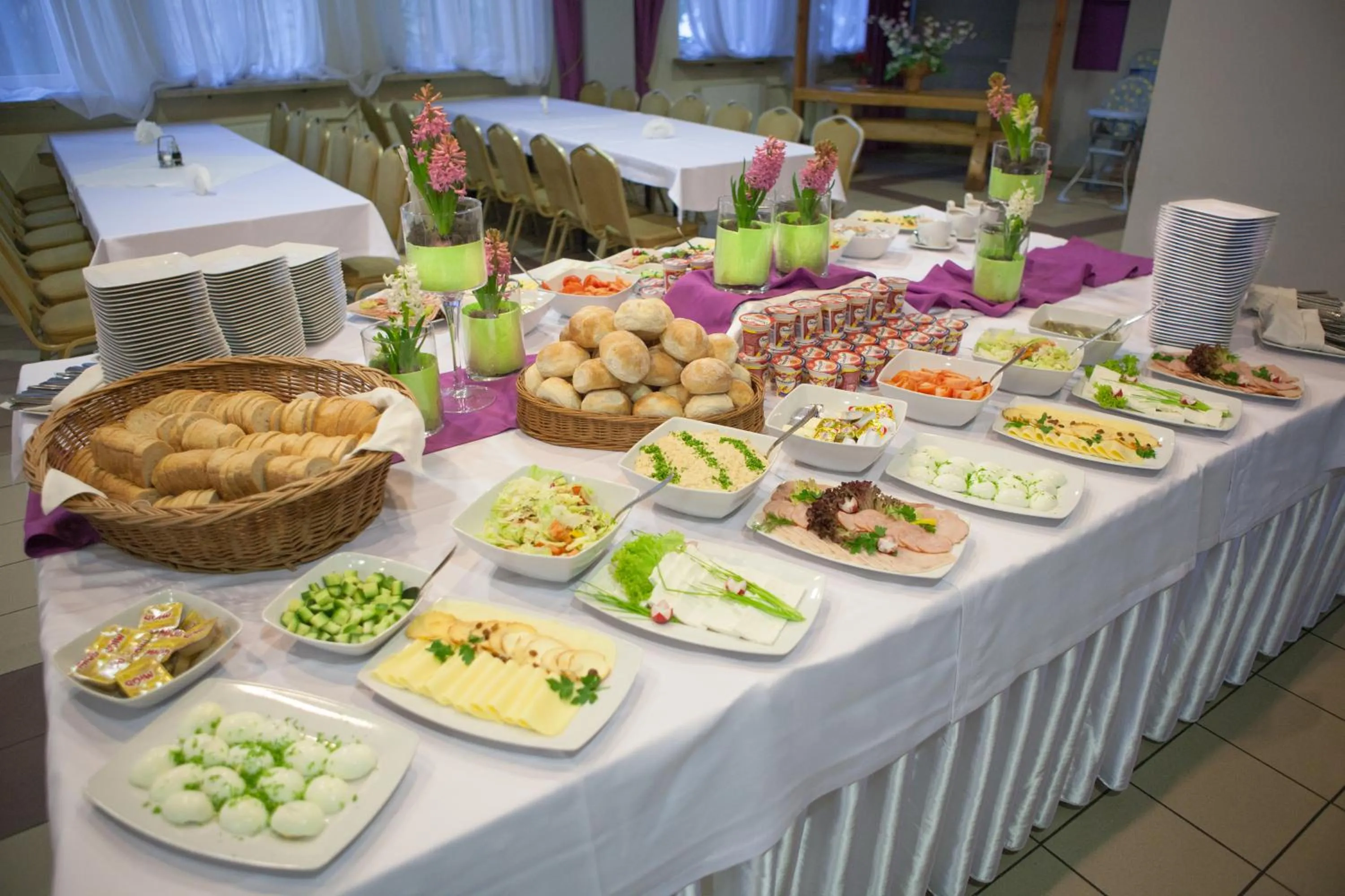 Breakfast in Hotel Przedwiośnie