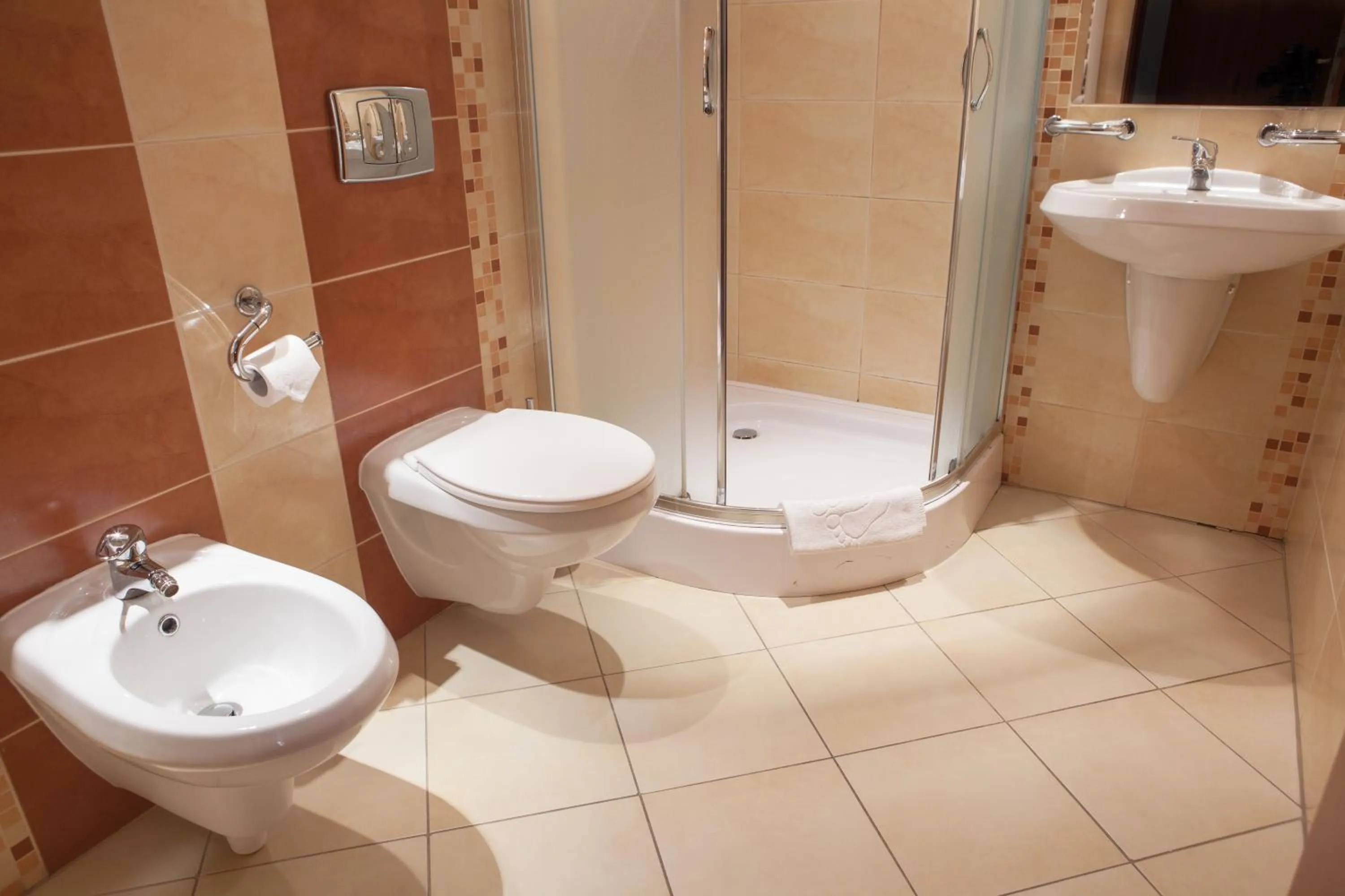 Bathroom in Hotel Przedwiośnie