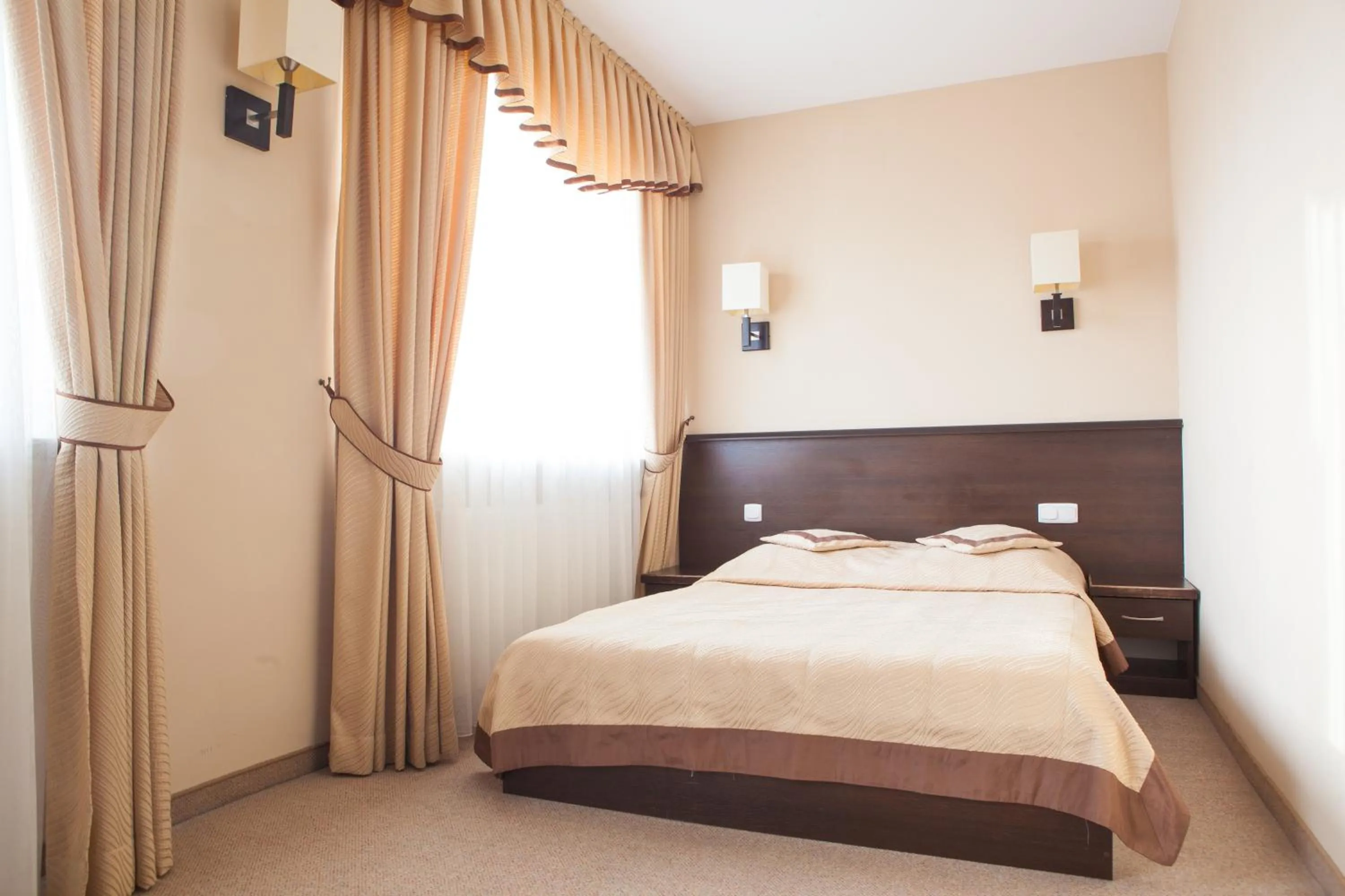 Bed in Hotel Przedwiośnie