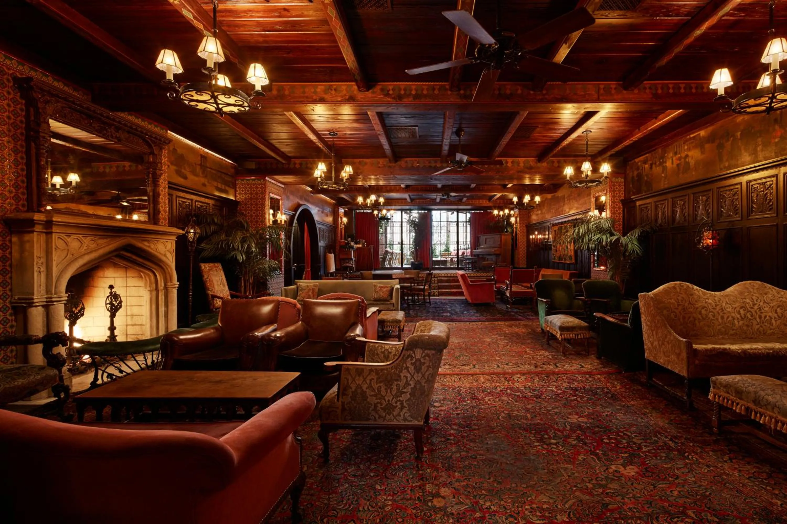 Lounge or bar in The Bowery Hotel