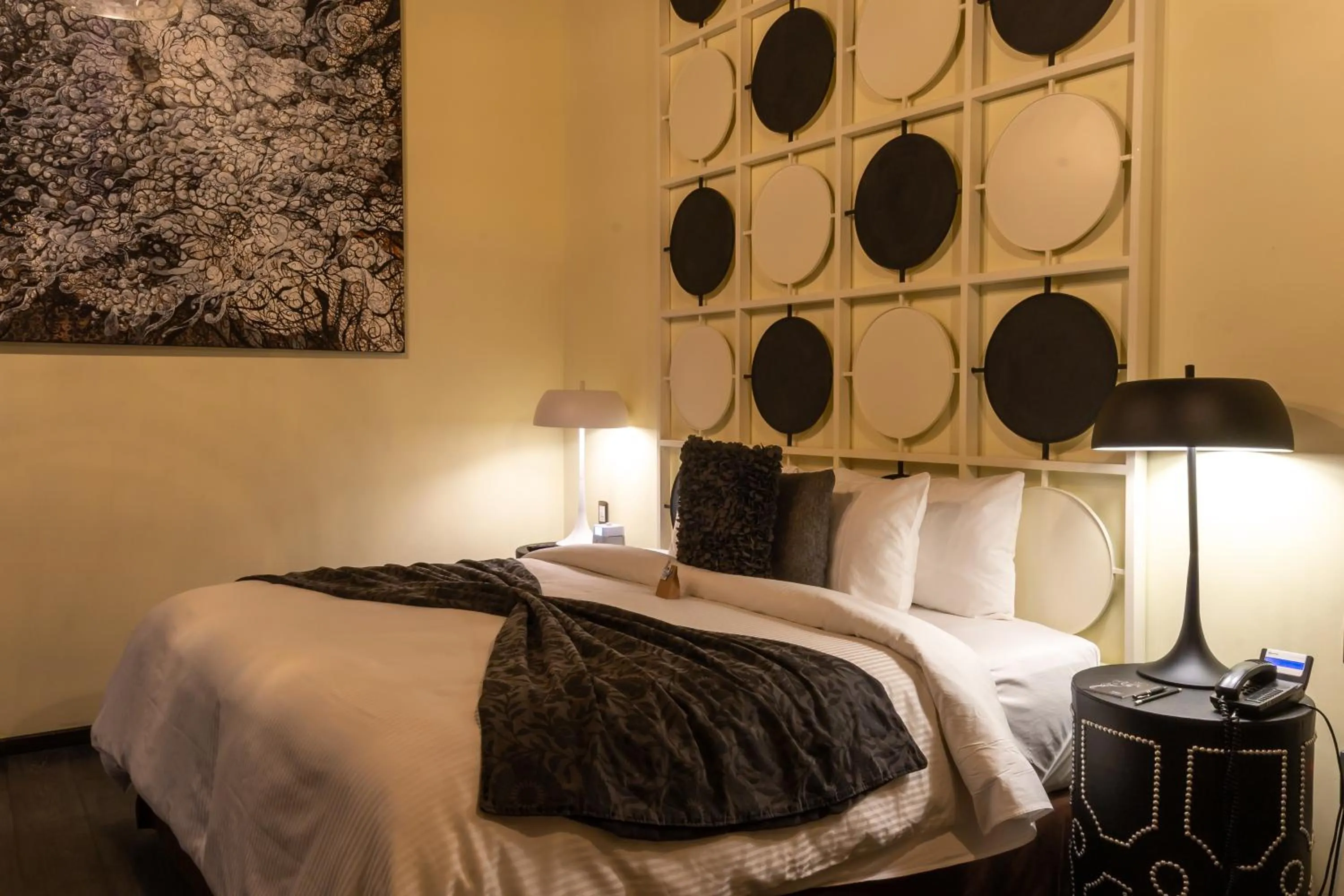 Bed in 1850 Hotel Boutique