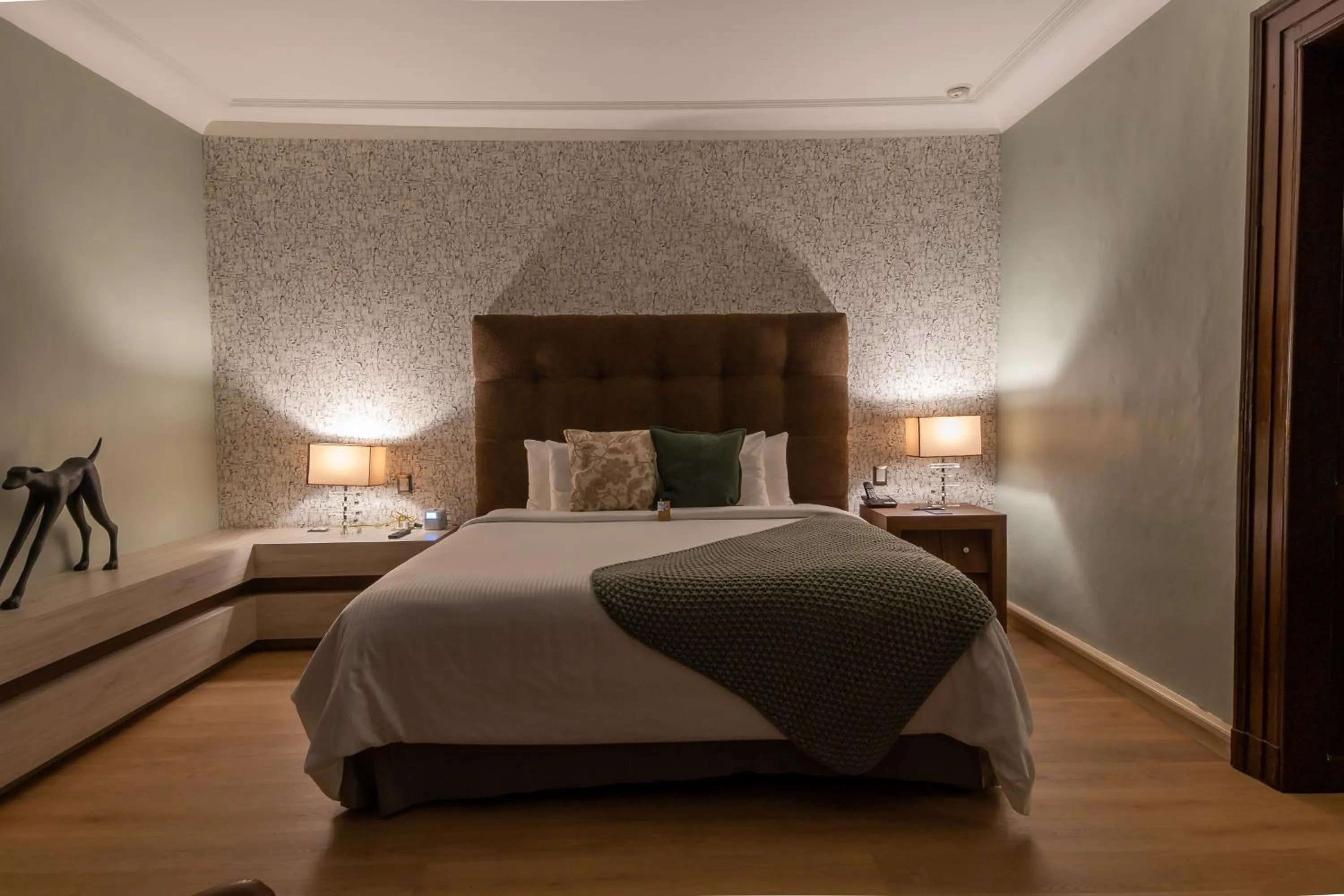 Bed in 1850 Hotel Boutique