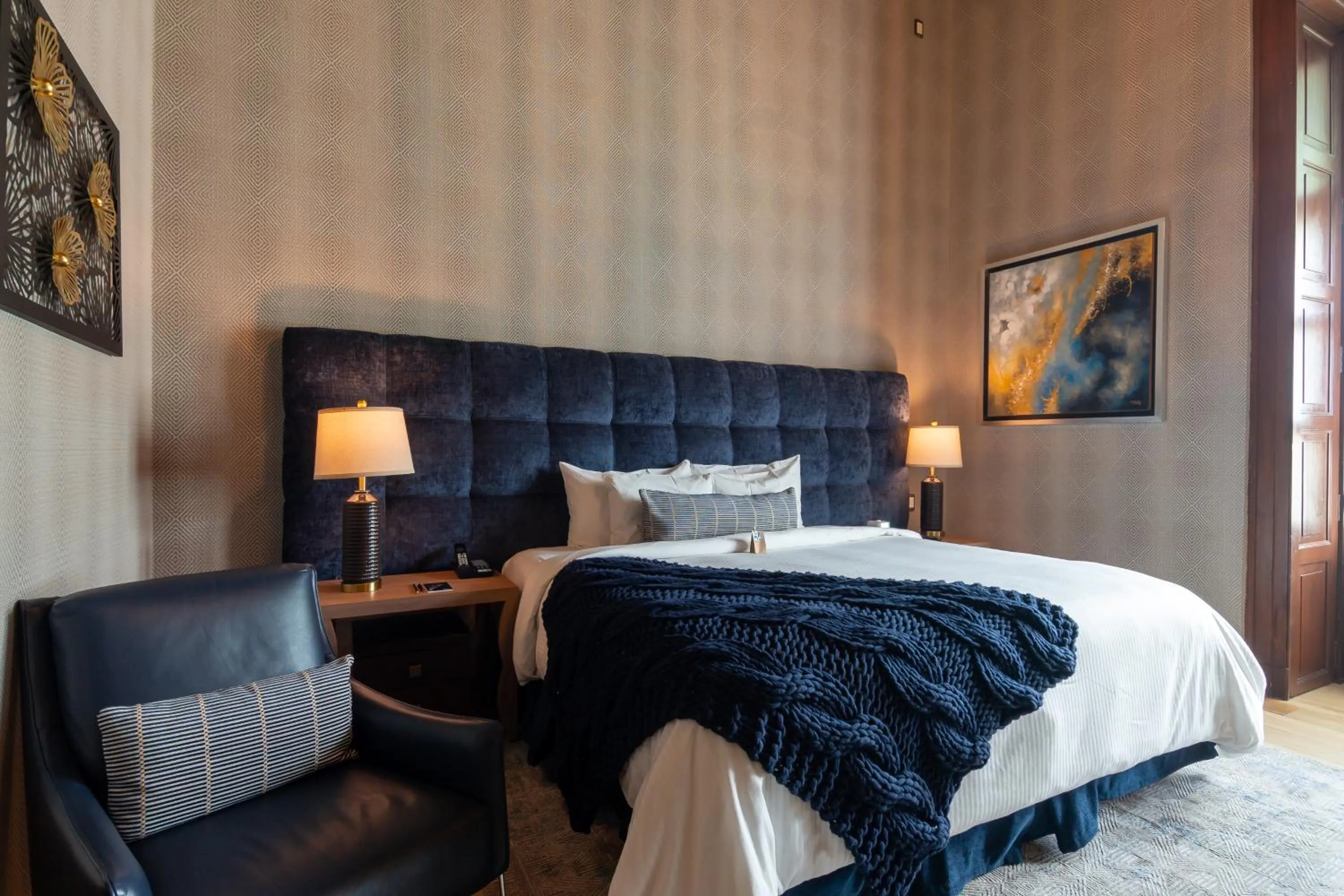 Bed in 1850 Hotel Boutique