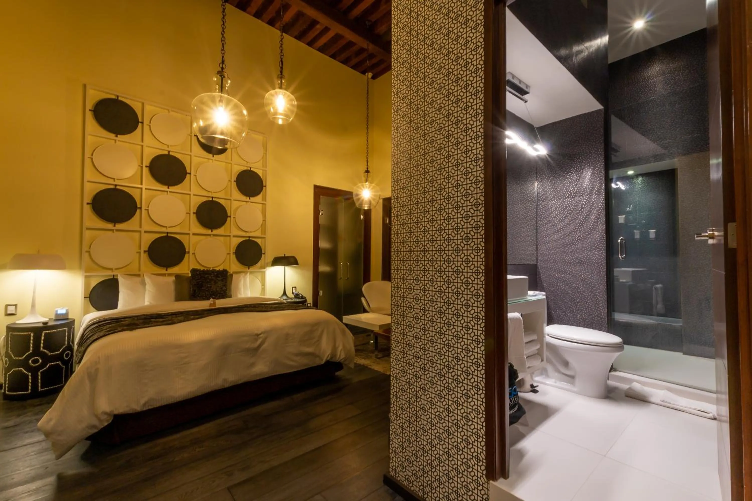 Bed in 1850 Hotel Boutique