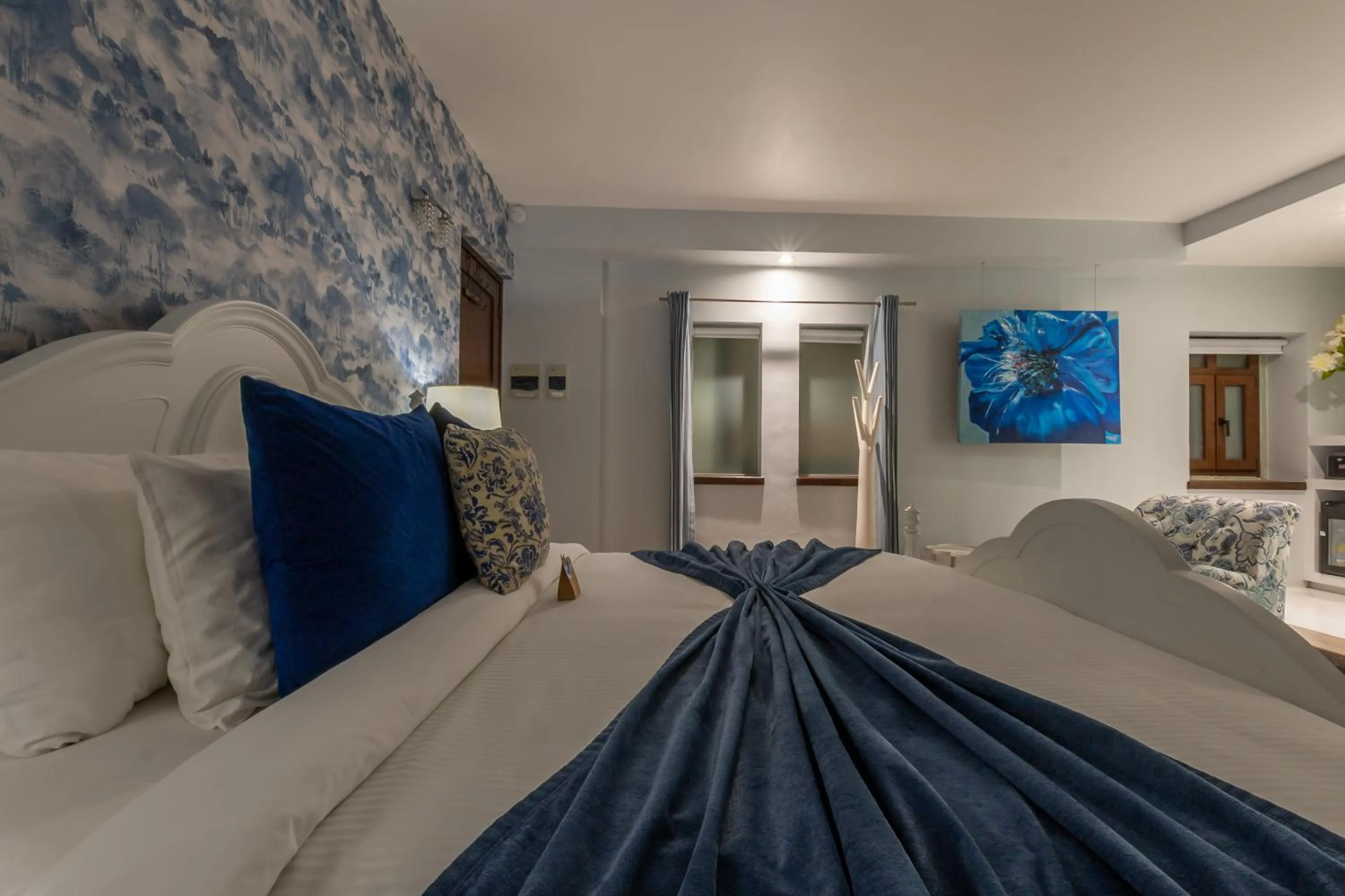 Bed in 1850 Hotel Boutique