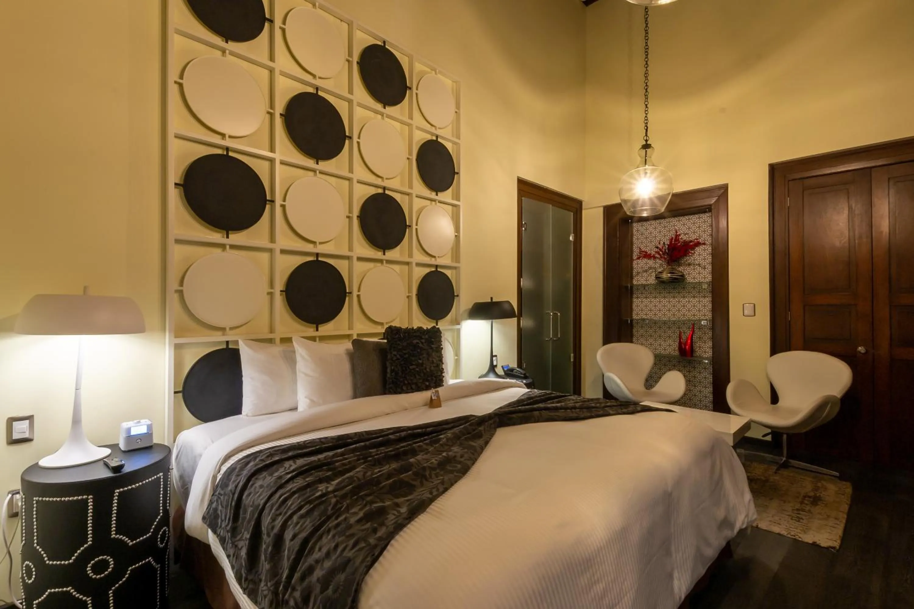 Bed in 1850 Hotel Boutique