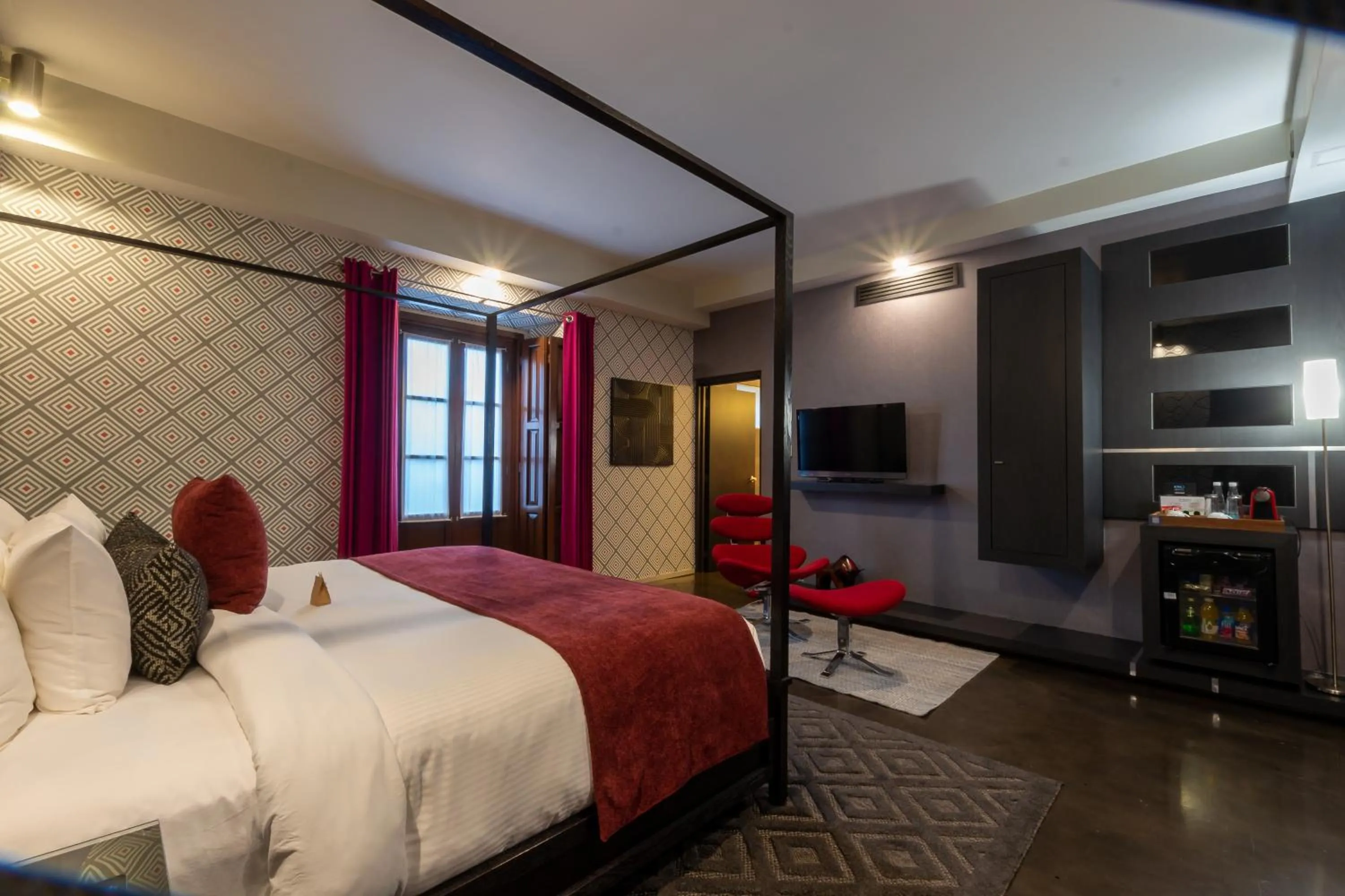 Bed in 1850 Hotel Boutique