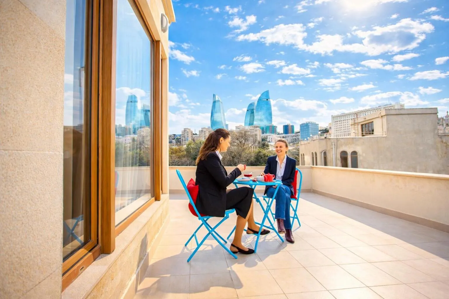 Balcony/Terrace in Da Vinci Boutique Hotel