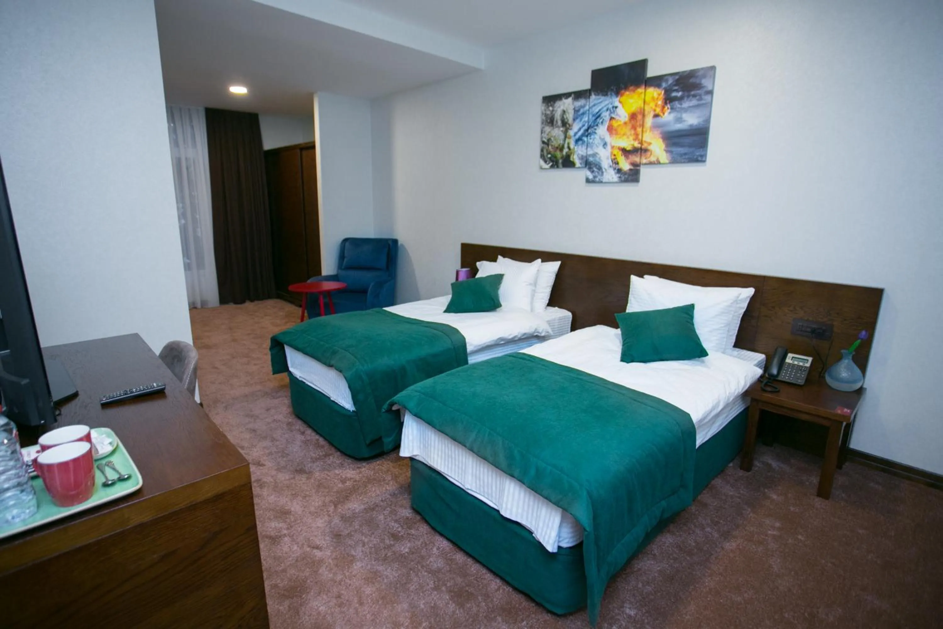 Bedroom, Bed in Da Vinci Boutique Hotel