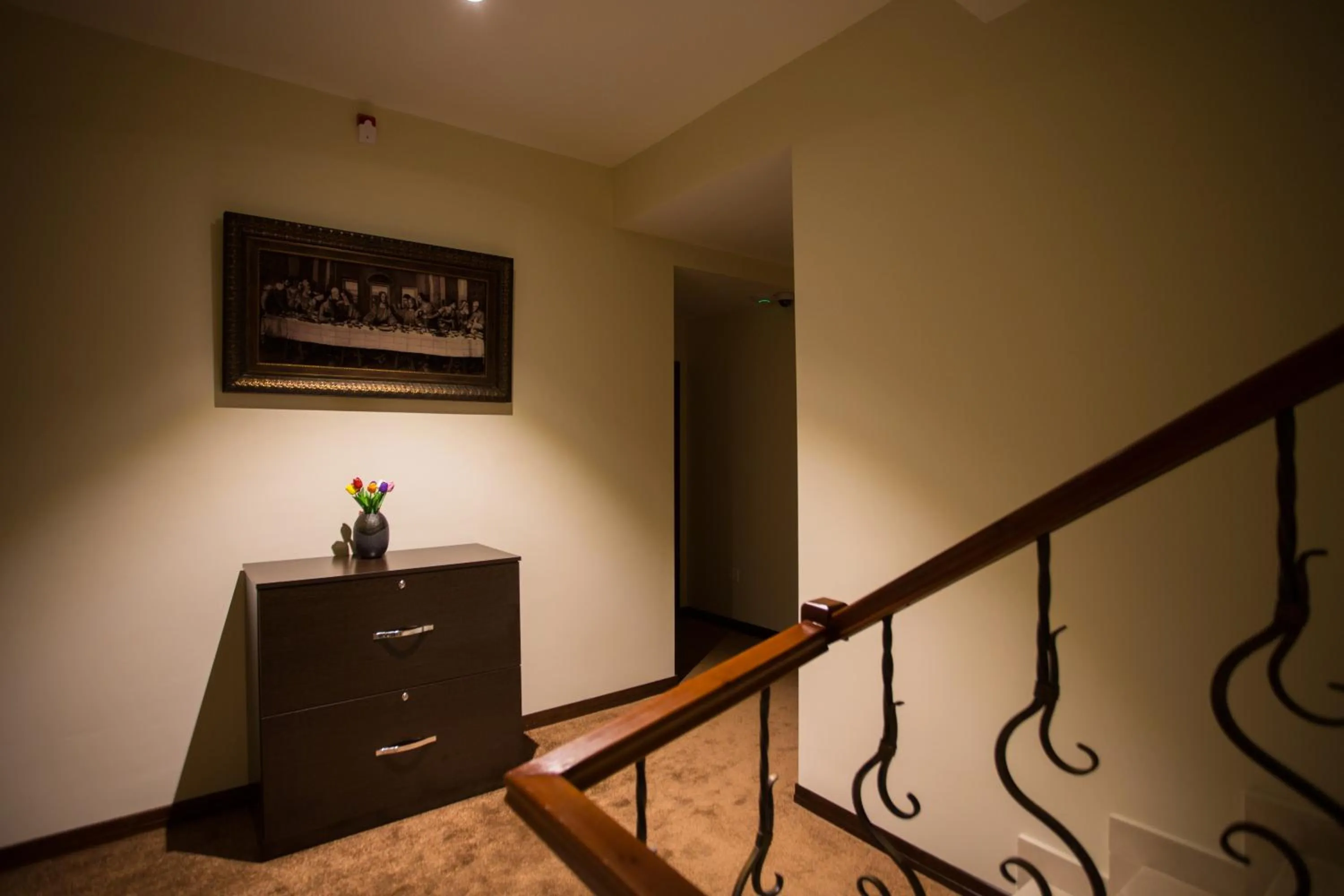 Decorative detail in Da Vinci Boutique Hotel