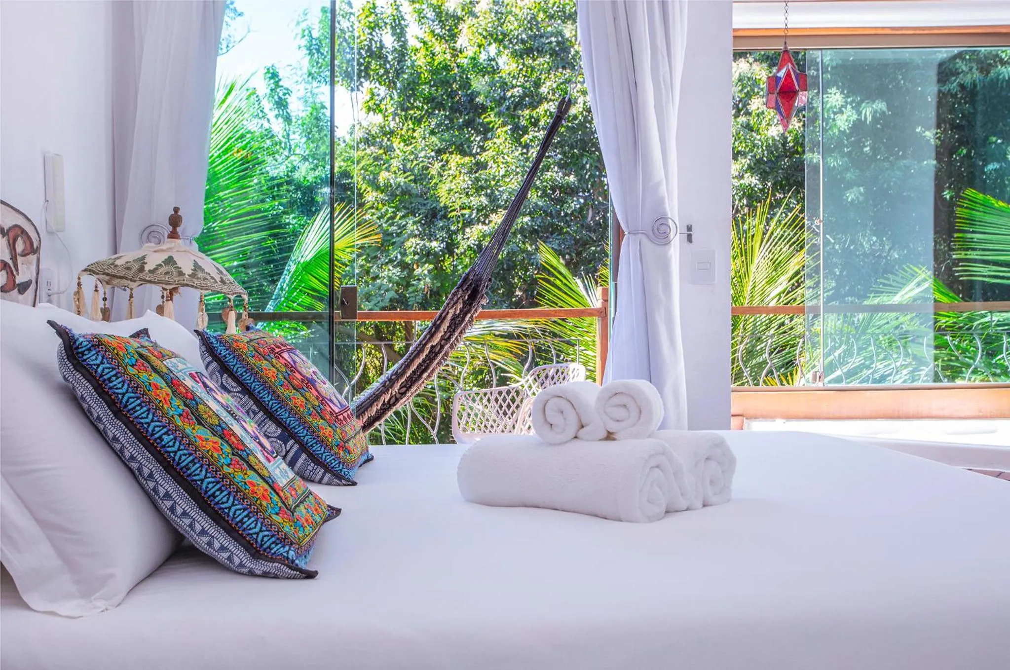 Photo of the whole room, Bed in Hotel Vila Kebaya